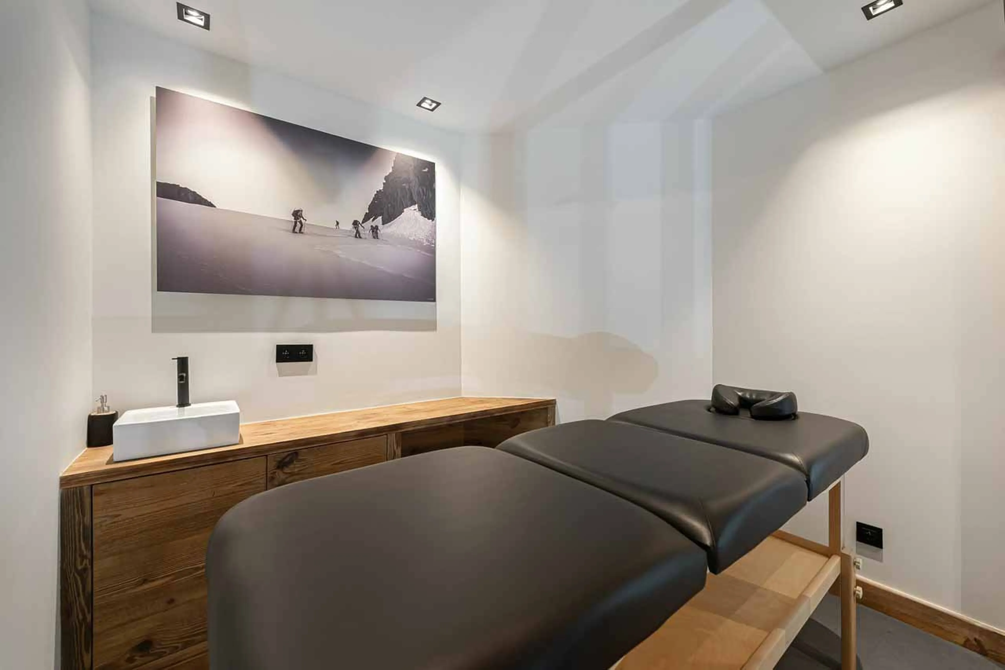 Massage room at Chalet San Pietro in Courchevel 1850