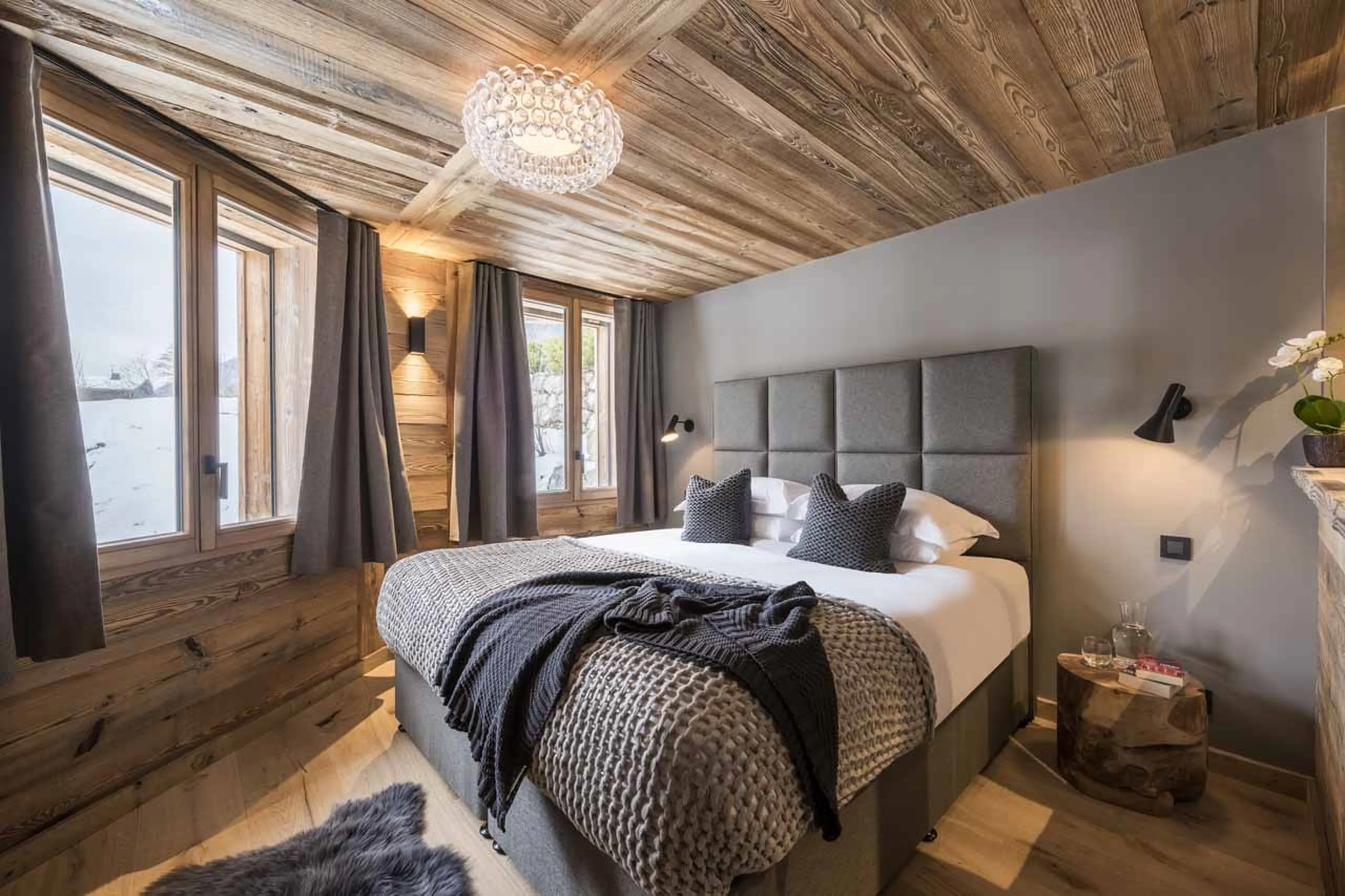 Bedroom four at Chalet Sapphire in Morzine