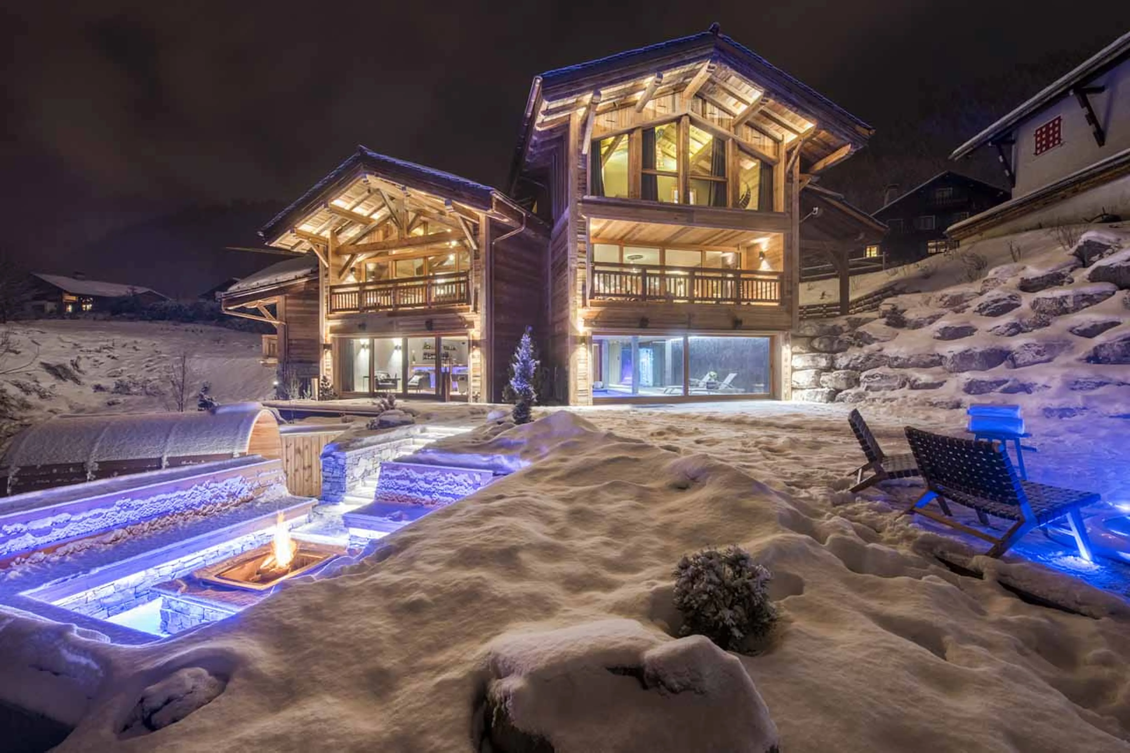 Exterior of the Sapphire Estate in Morzine