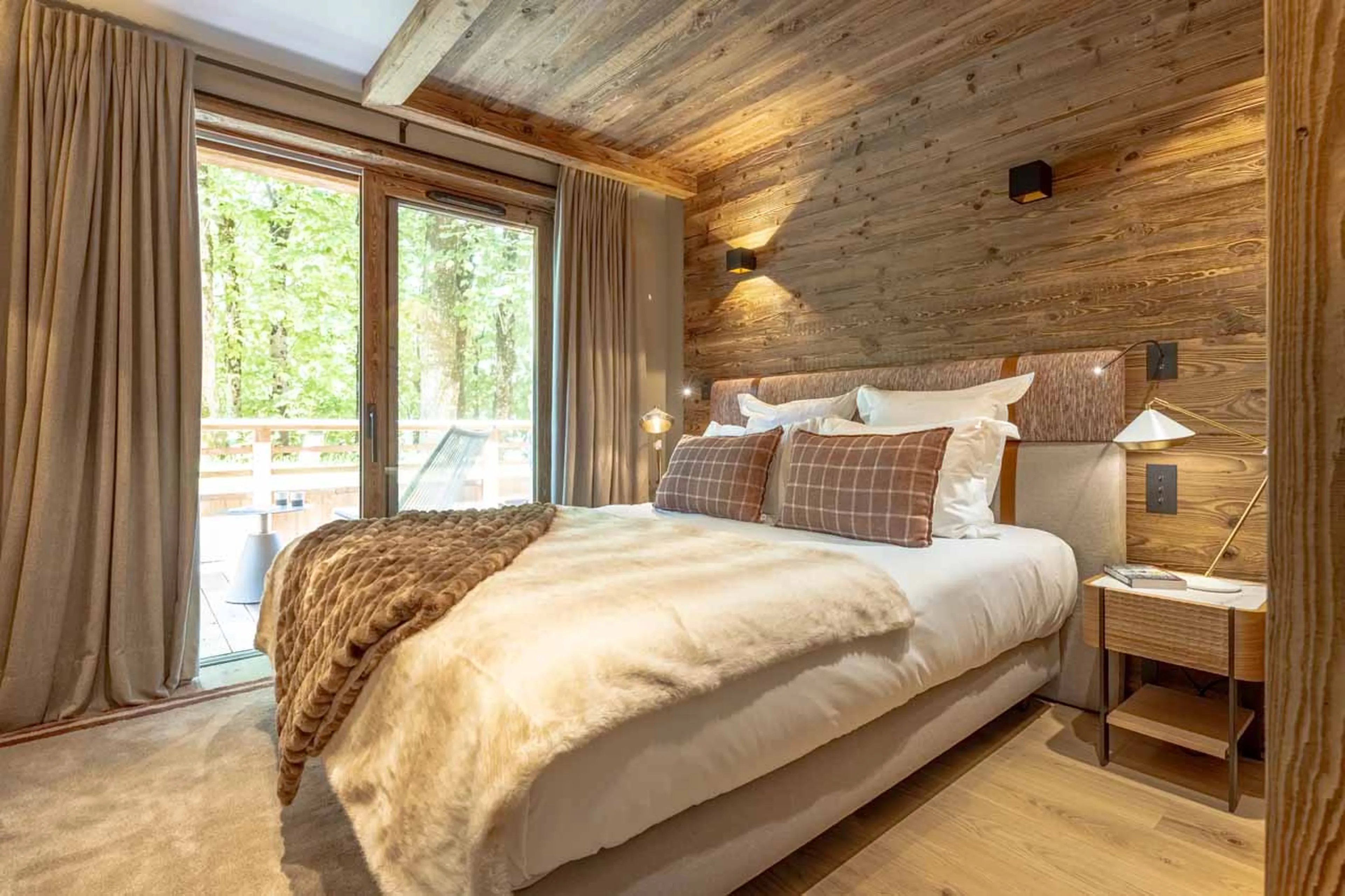 Bedroom 3 at Apartment Serene in Meribel