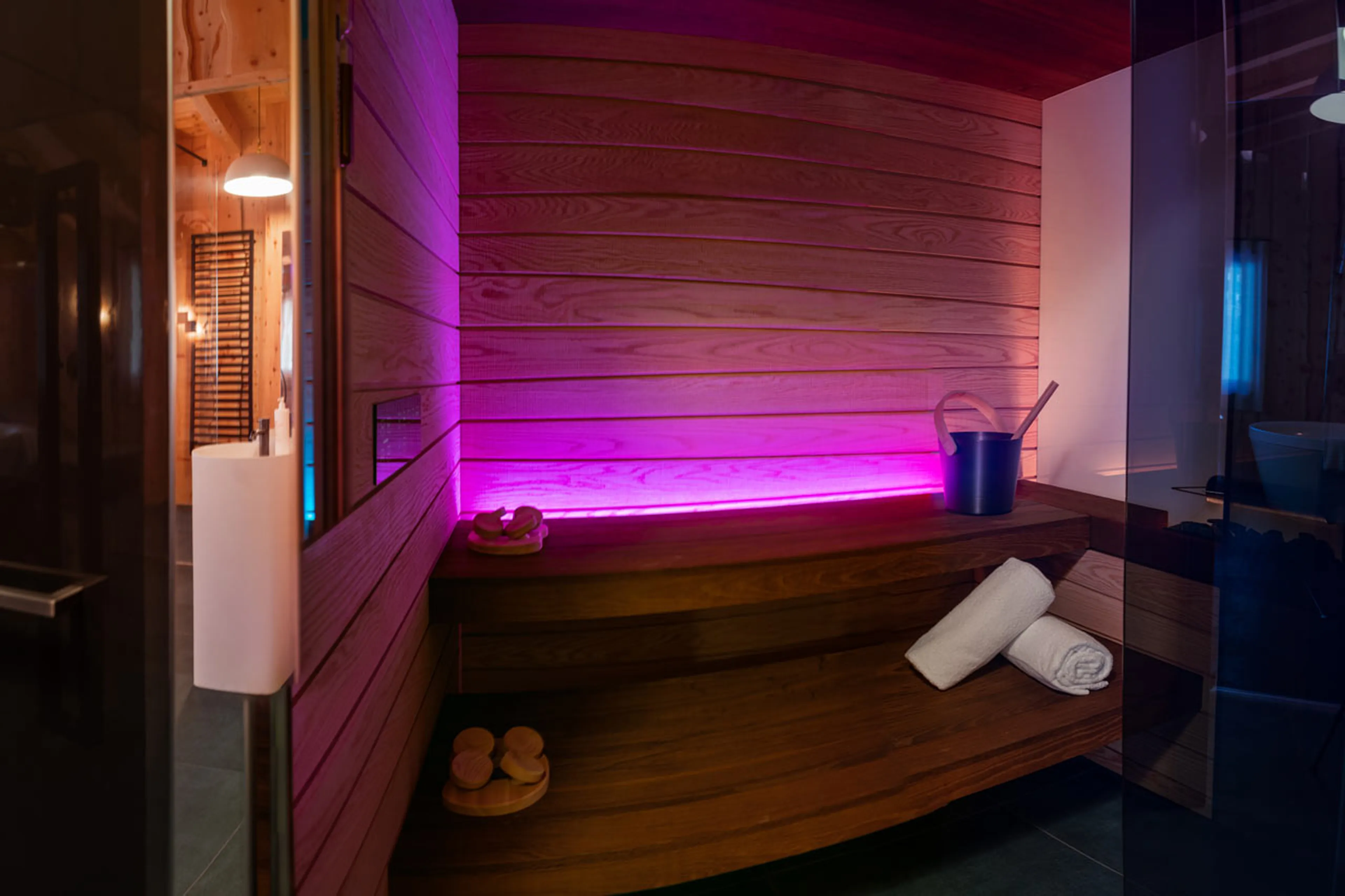 Sauna at Chalet Serge in Cortina