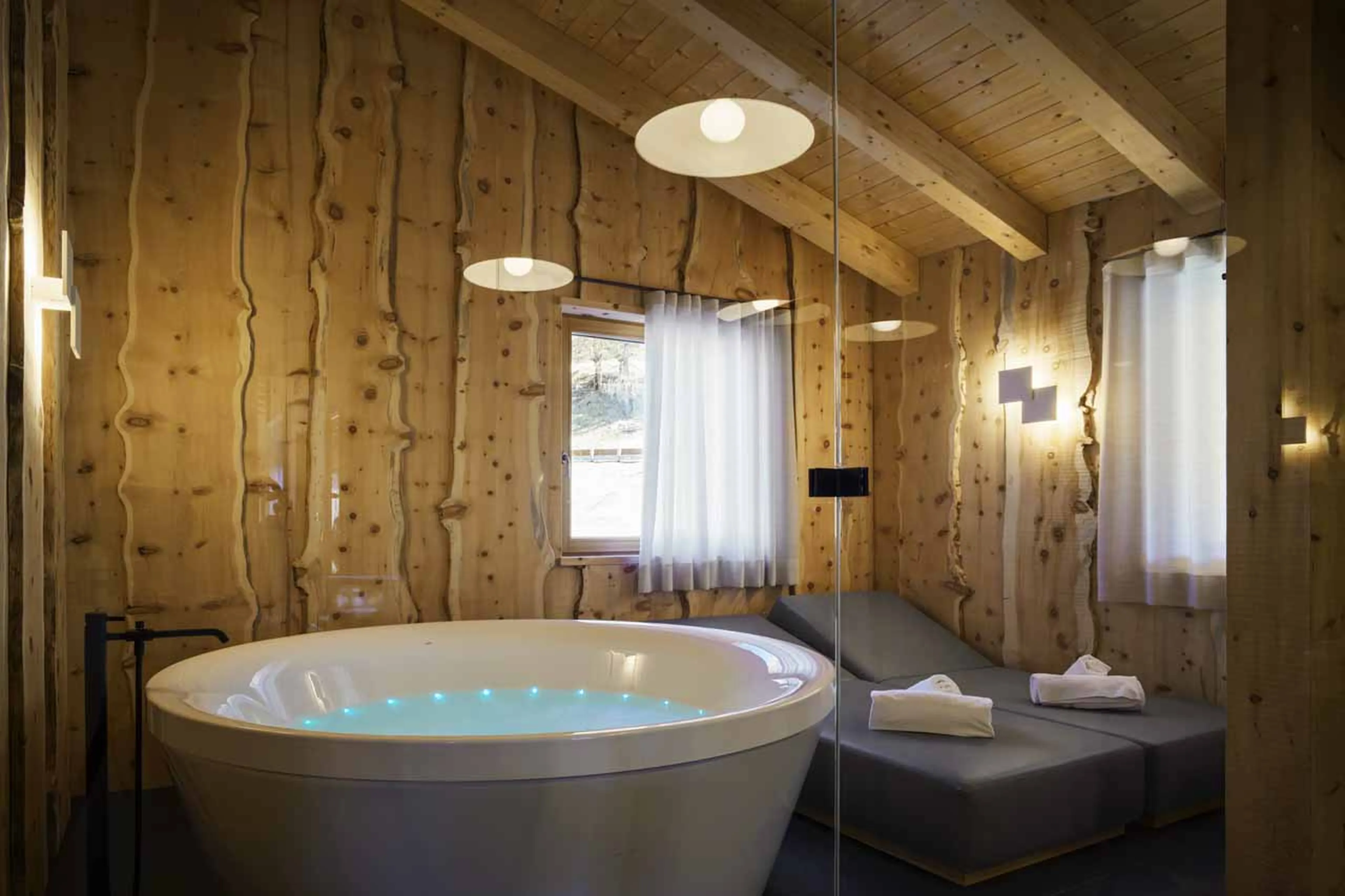 Spa at Chalet Serge in Cortina