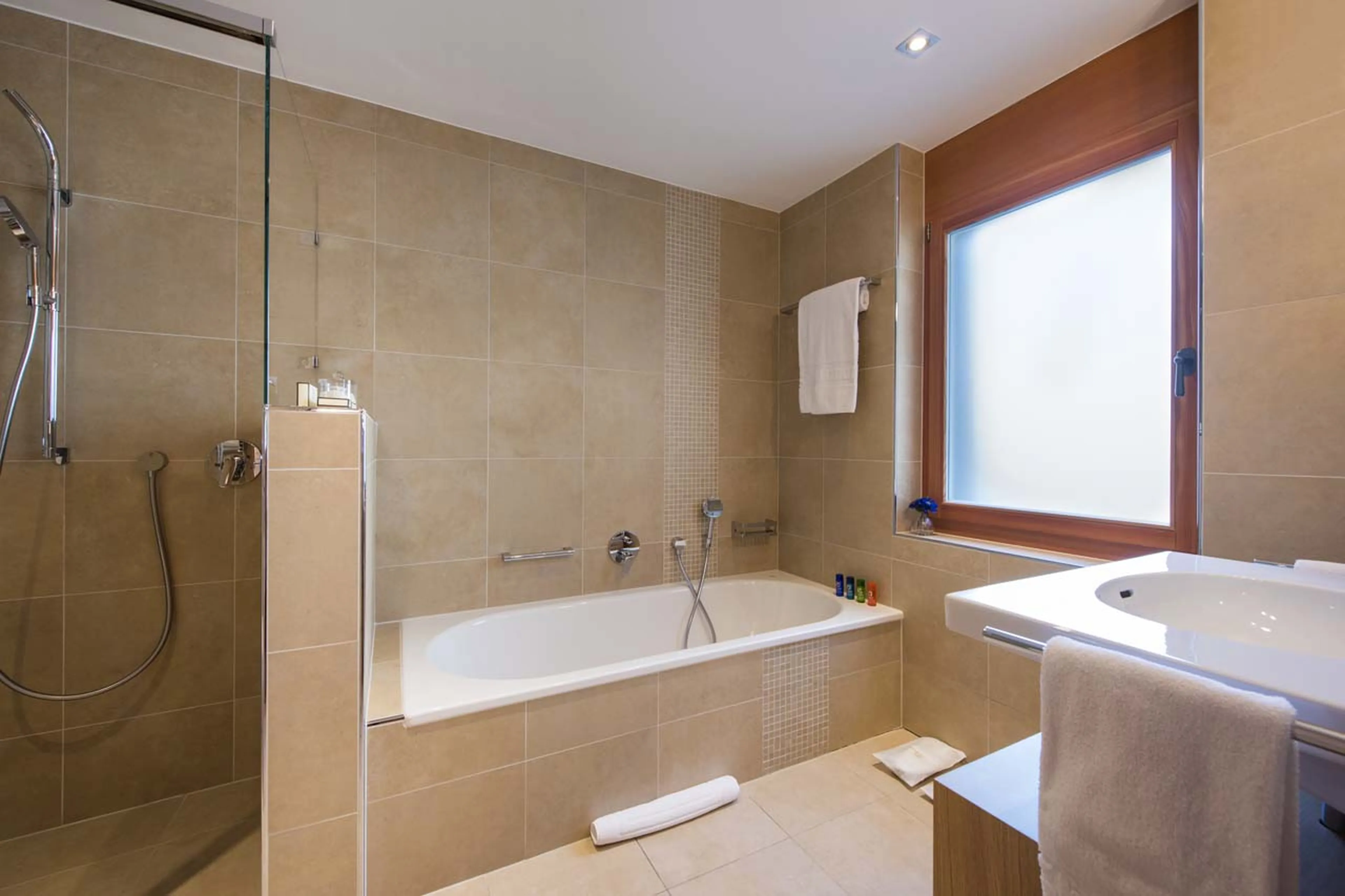 Bathroom three at Chalet Shalimar in Zermatt