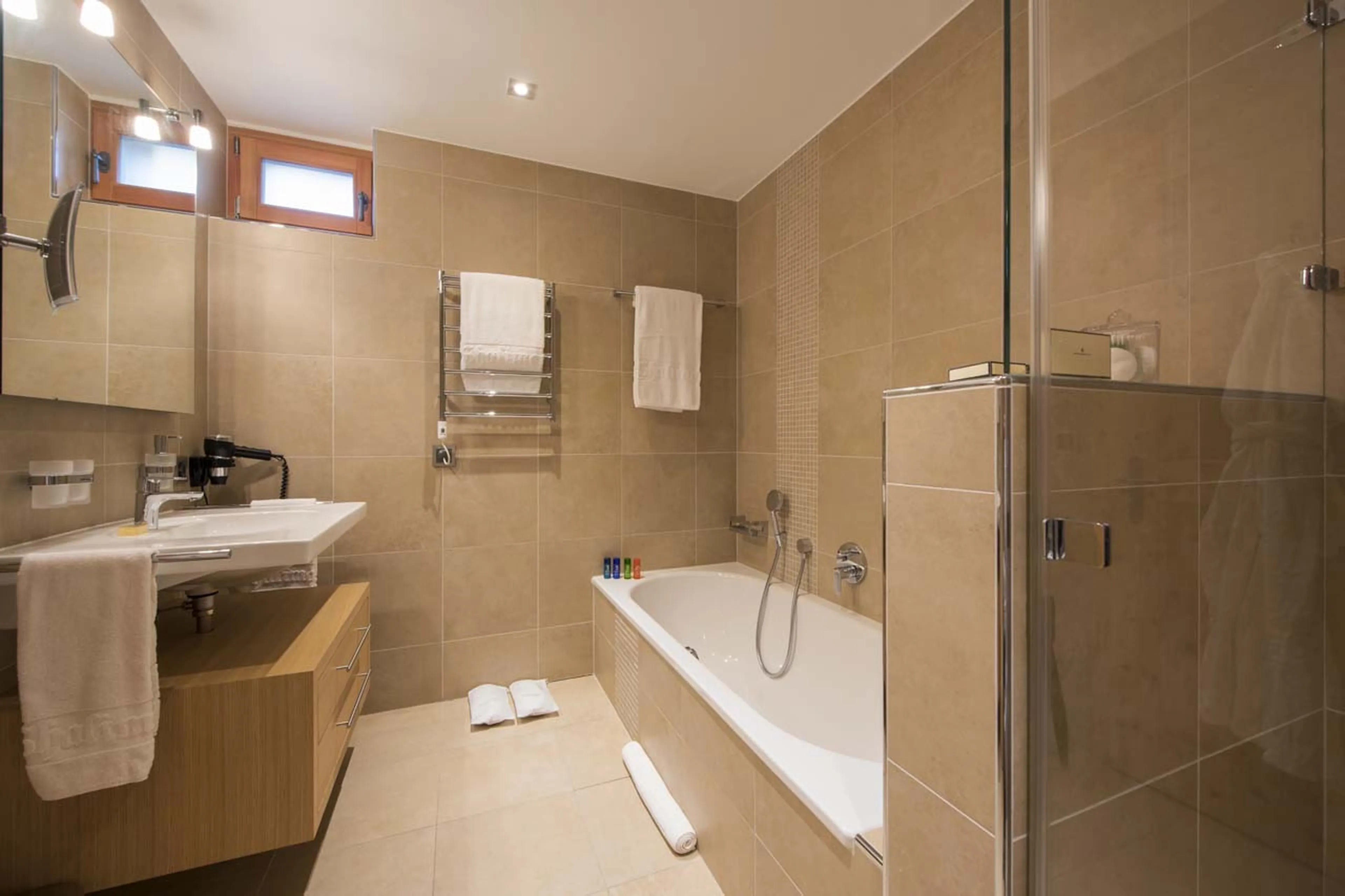 Bathroom four at Chalet Shalimar in Zermatt