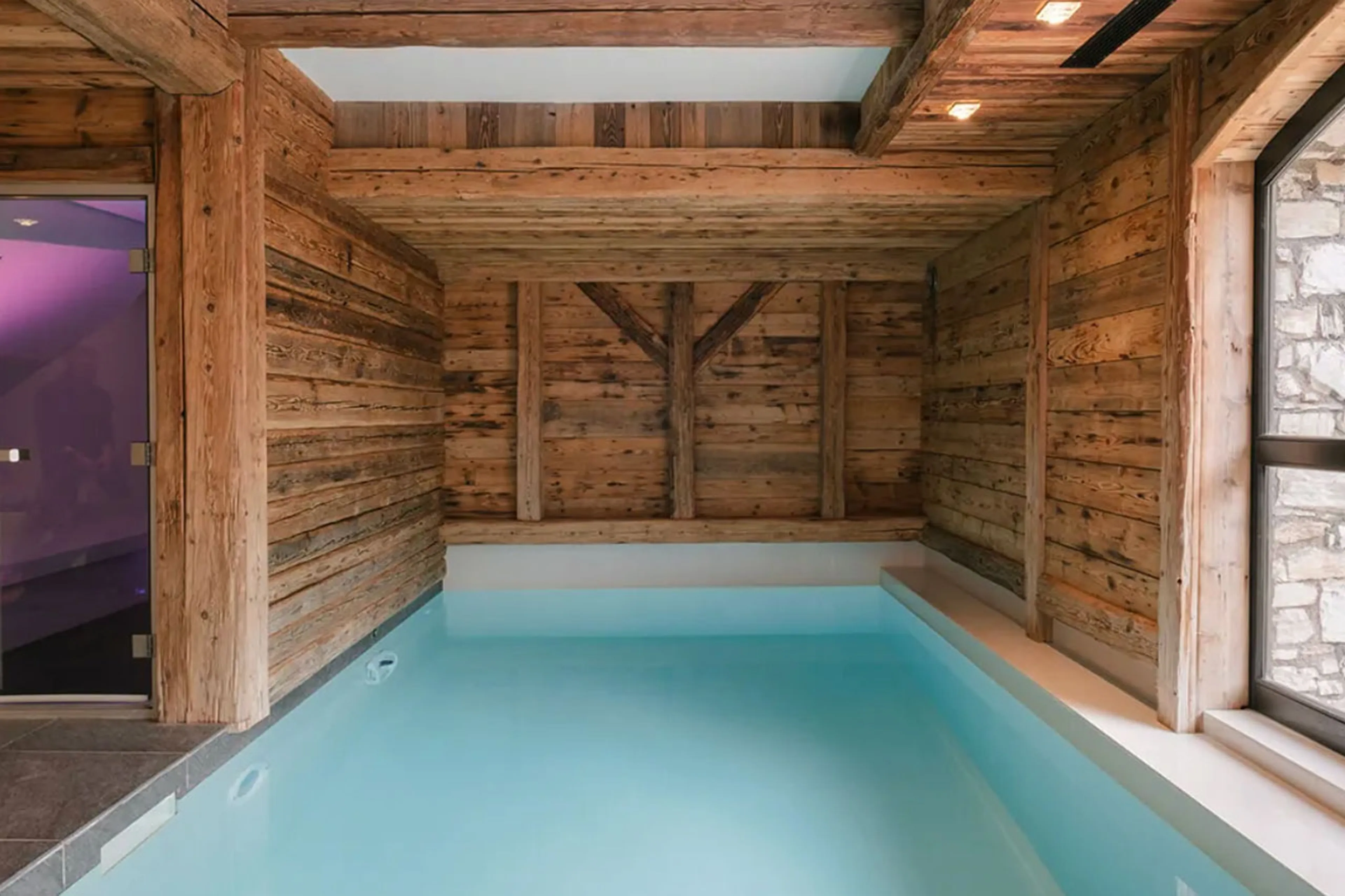 Spa with hammam and pool at Chalet Shar Pei in Val d'Isere