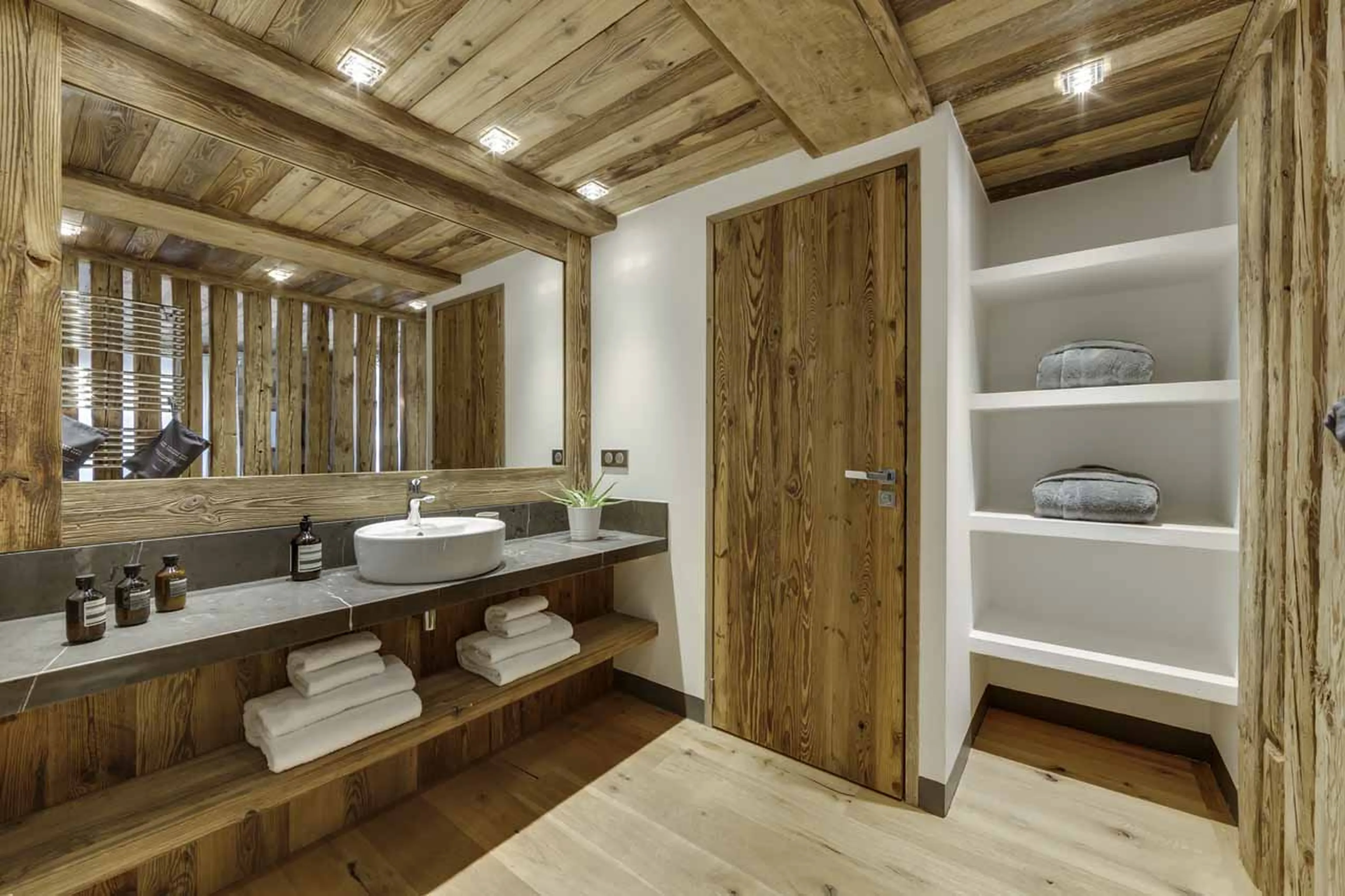 En-suite shower room at Chalet Shar Pei in Val d'Isere
