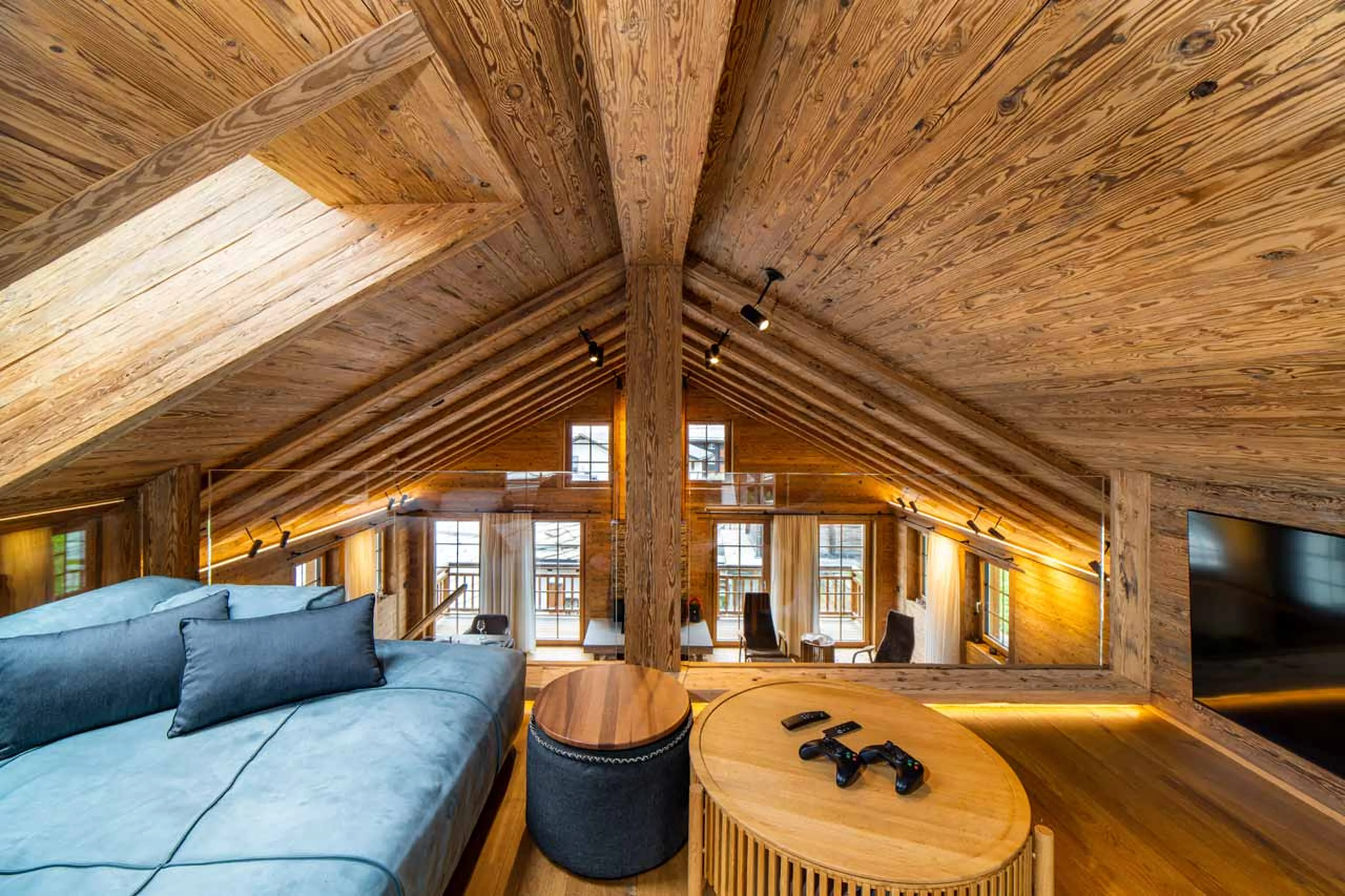 Mezzanine at Chalet Simon in Saas Fee