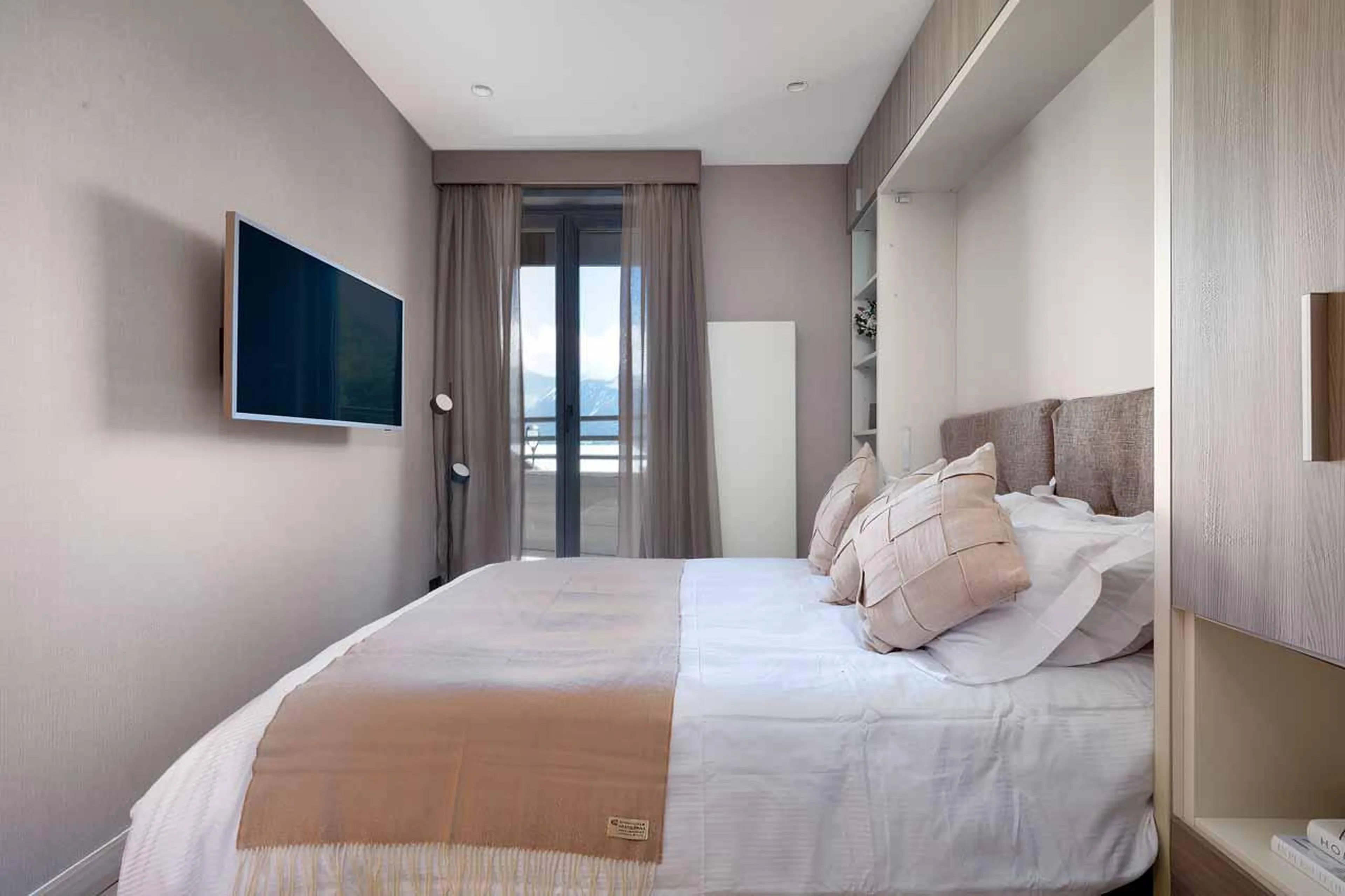 Bedroom three at Chalet Sira in Courchevel 1550