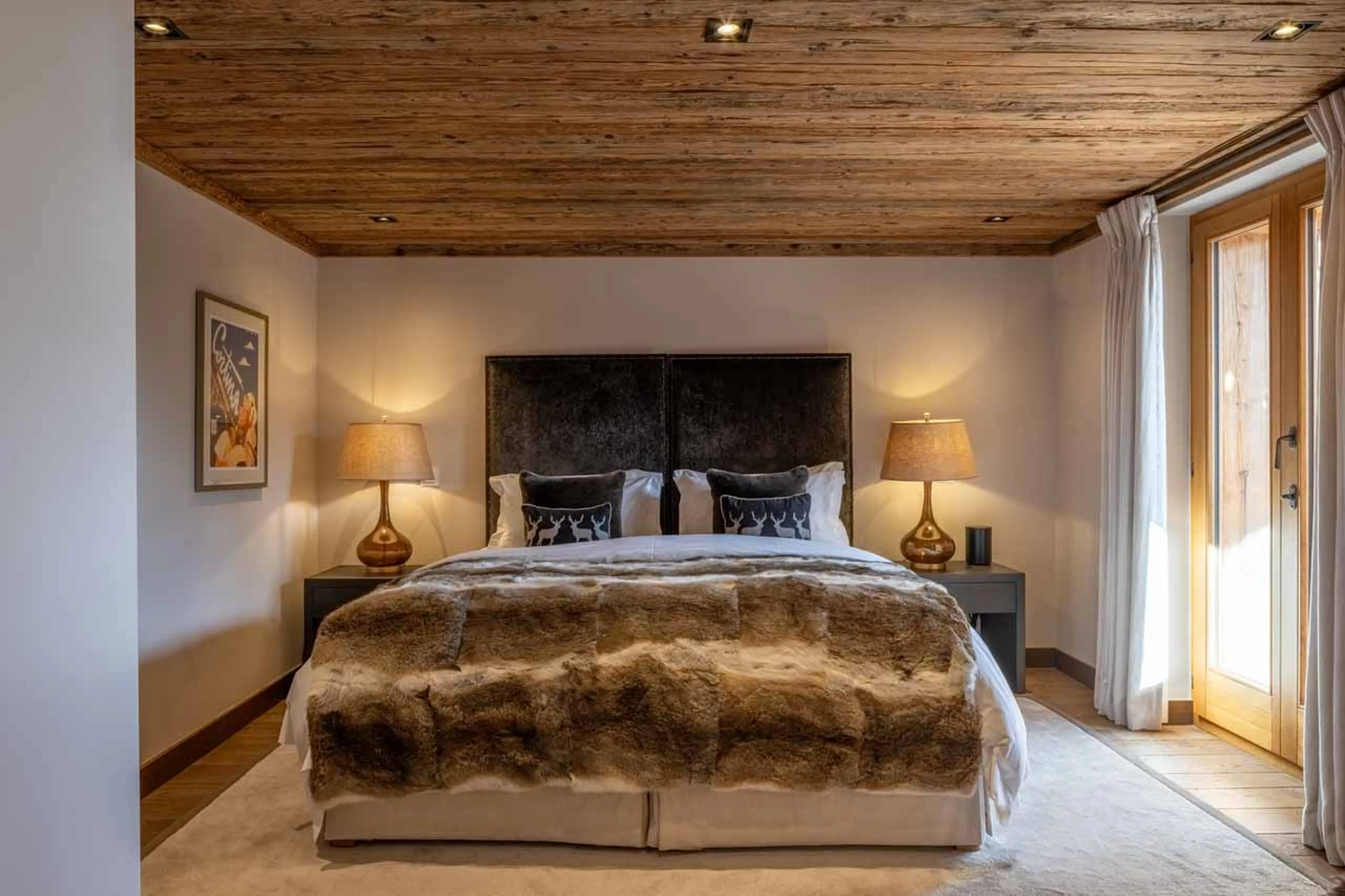 Bedroom seven at Alpine Estate in Verbier