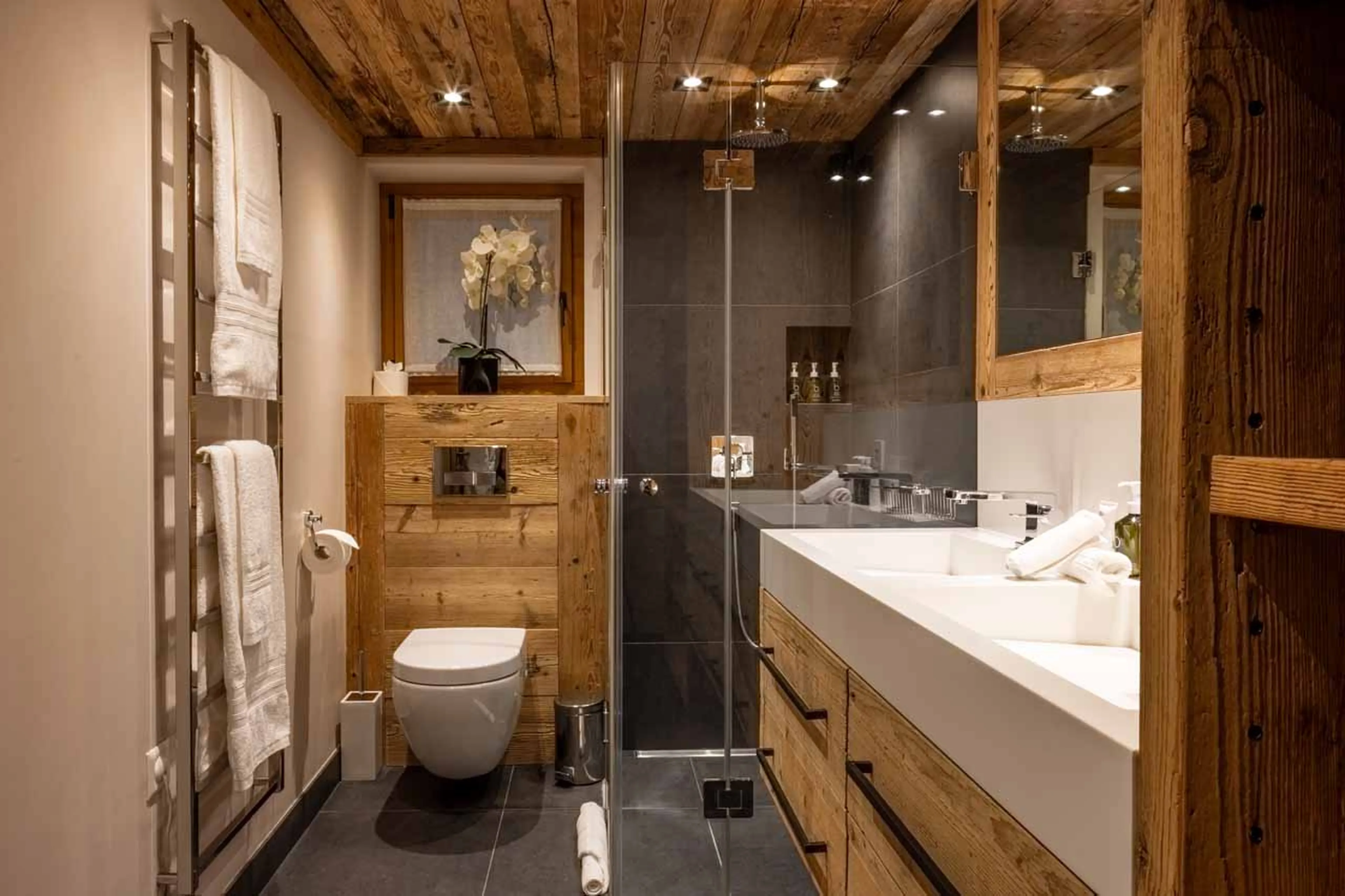 Bathroom eight at Alpine Estate in Verbier