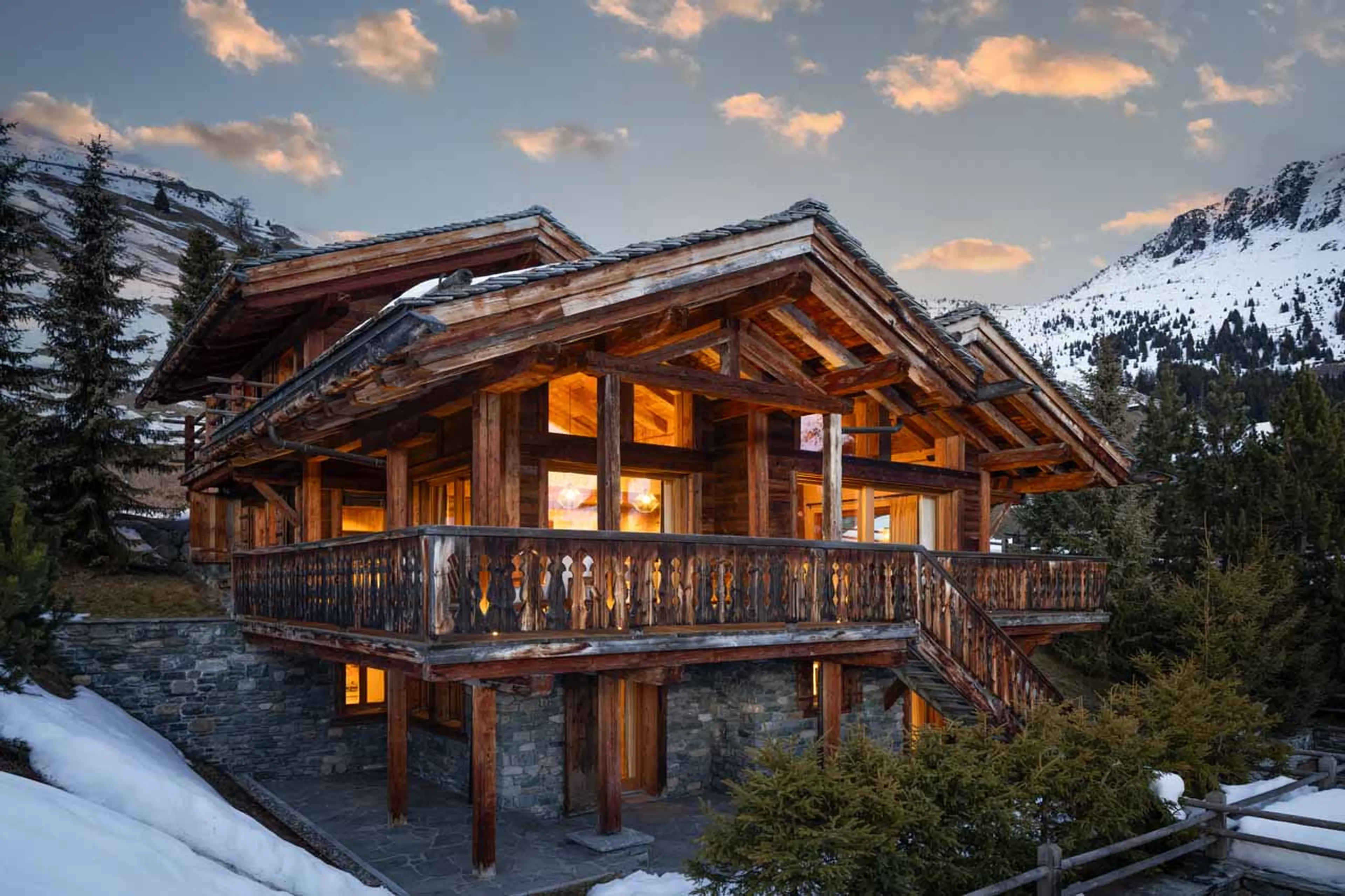 Exterior view of Alpine Estate in Verbier