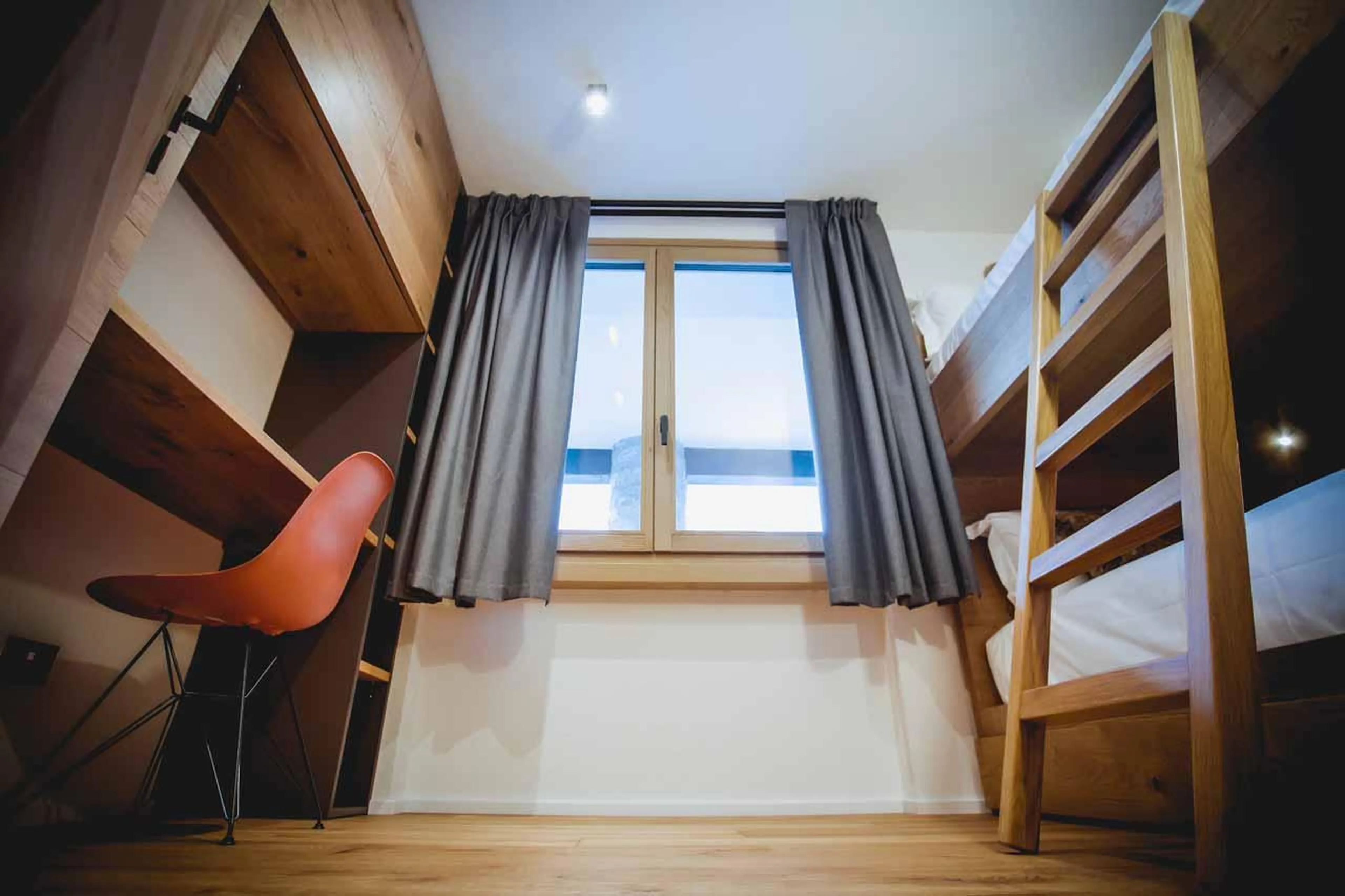 Bunk bedroom at Chalet Snostorm in Breuil-Cervinia