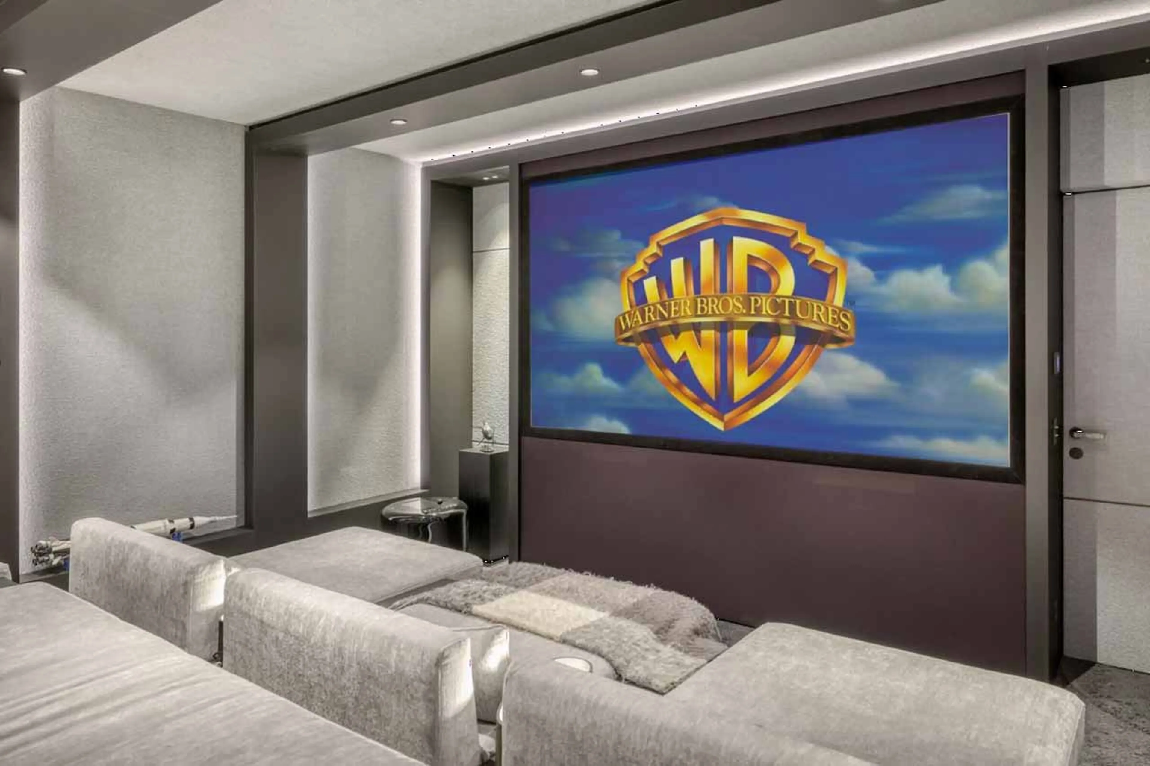 Cinema at Chalet Snowcat in Megeve