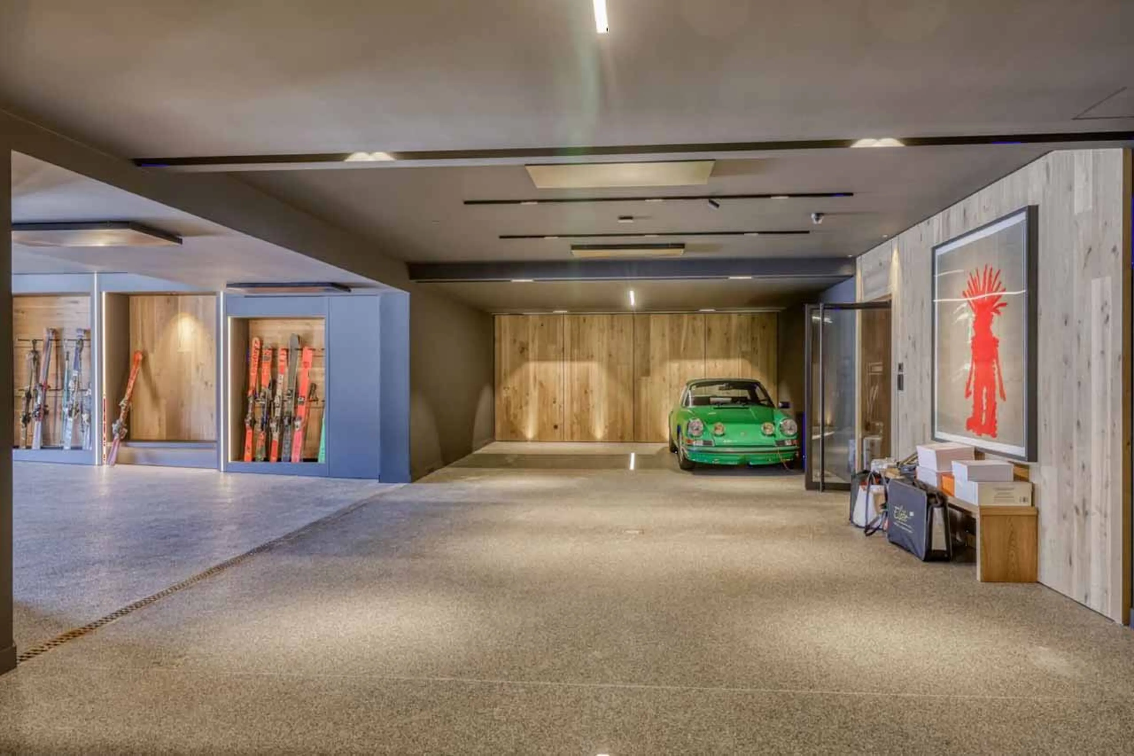 Garage at Chalet Snowcat in Megeve