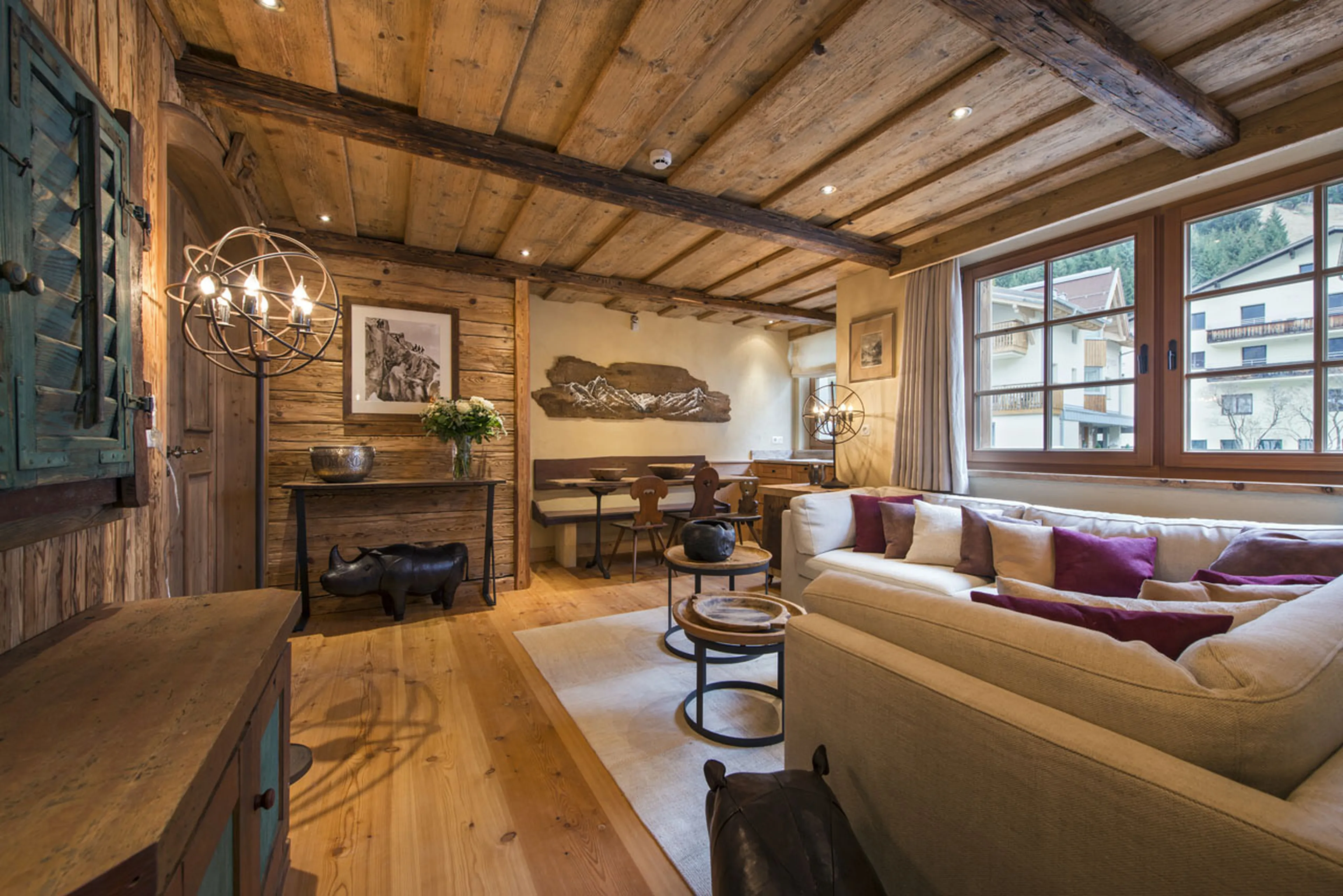 TV room at Chalet Soline in St Anton