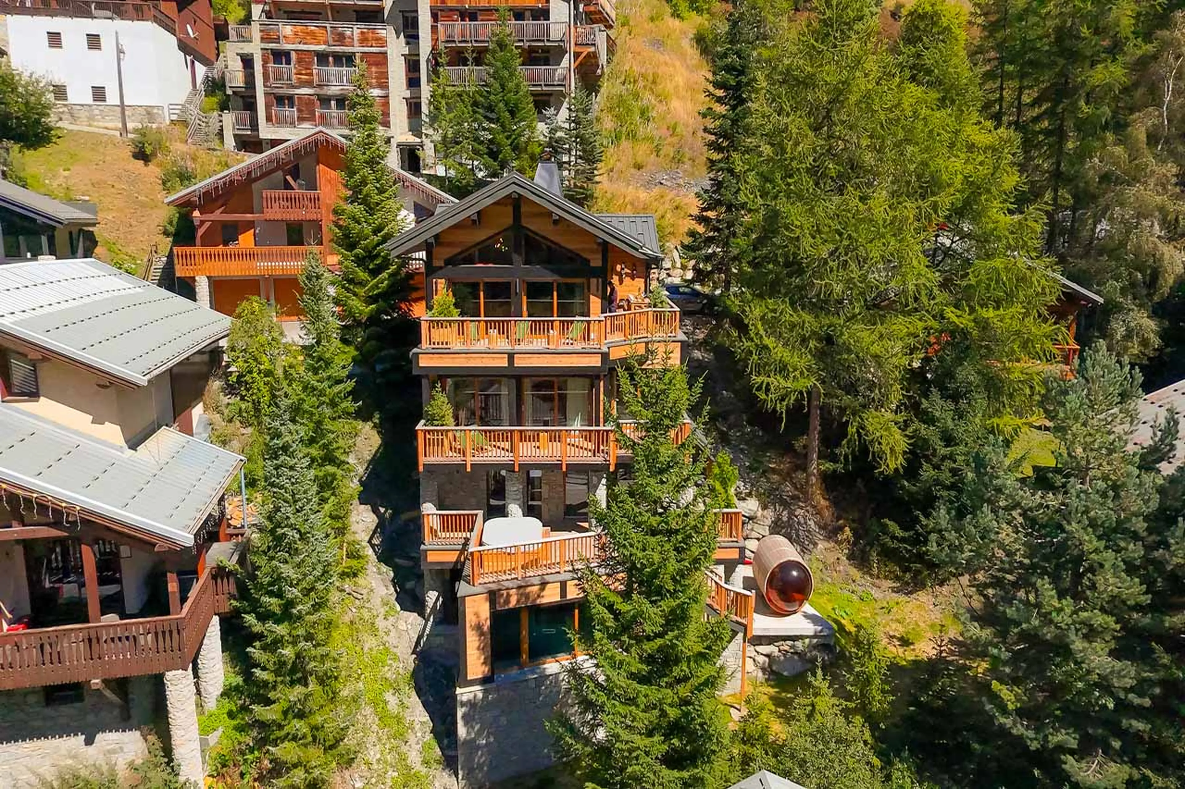 Exterior of Chalet Les Sources de la Davie, Tignes