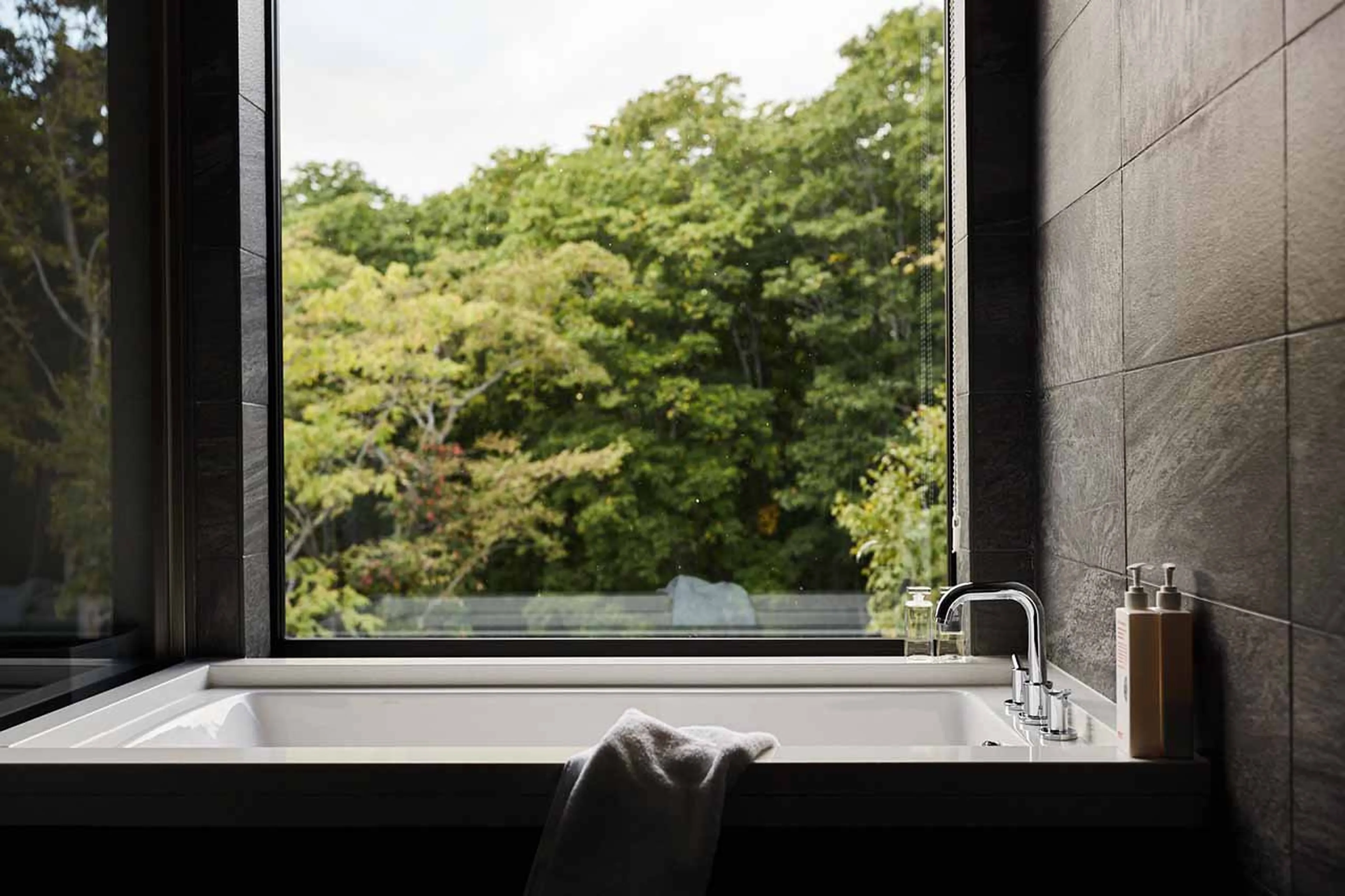 Master bathroom at Seasons Residence in Niseko
