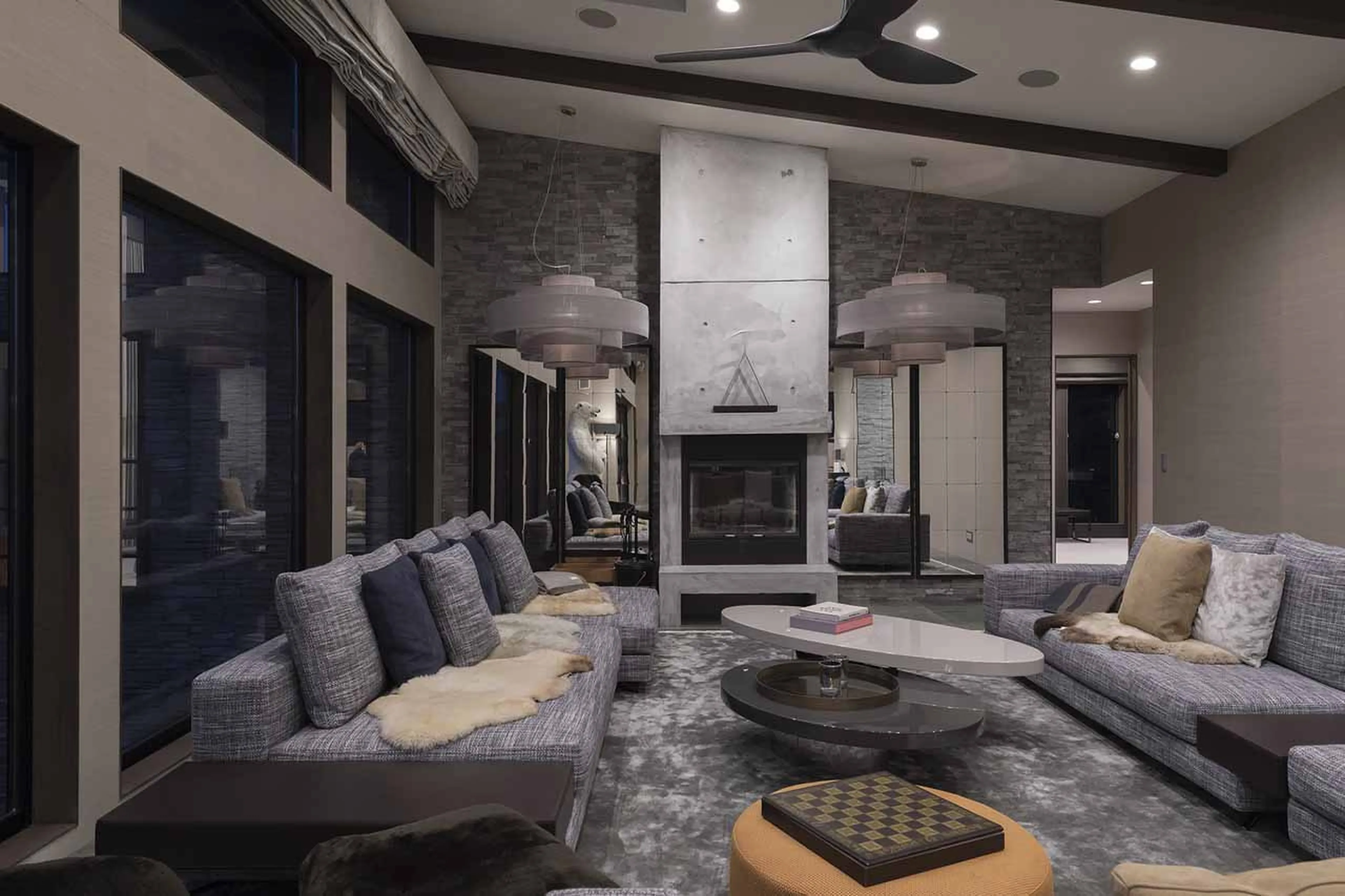 Living room at Seasons Residence in Niseko