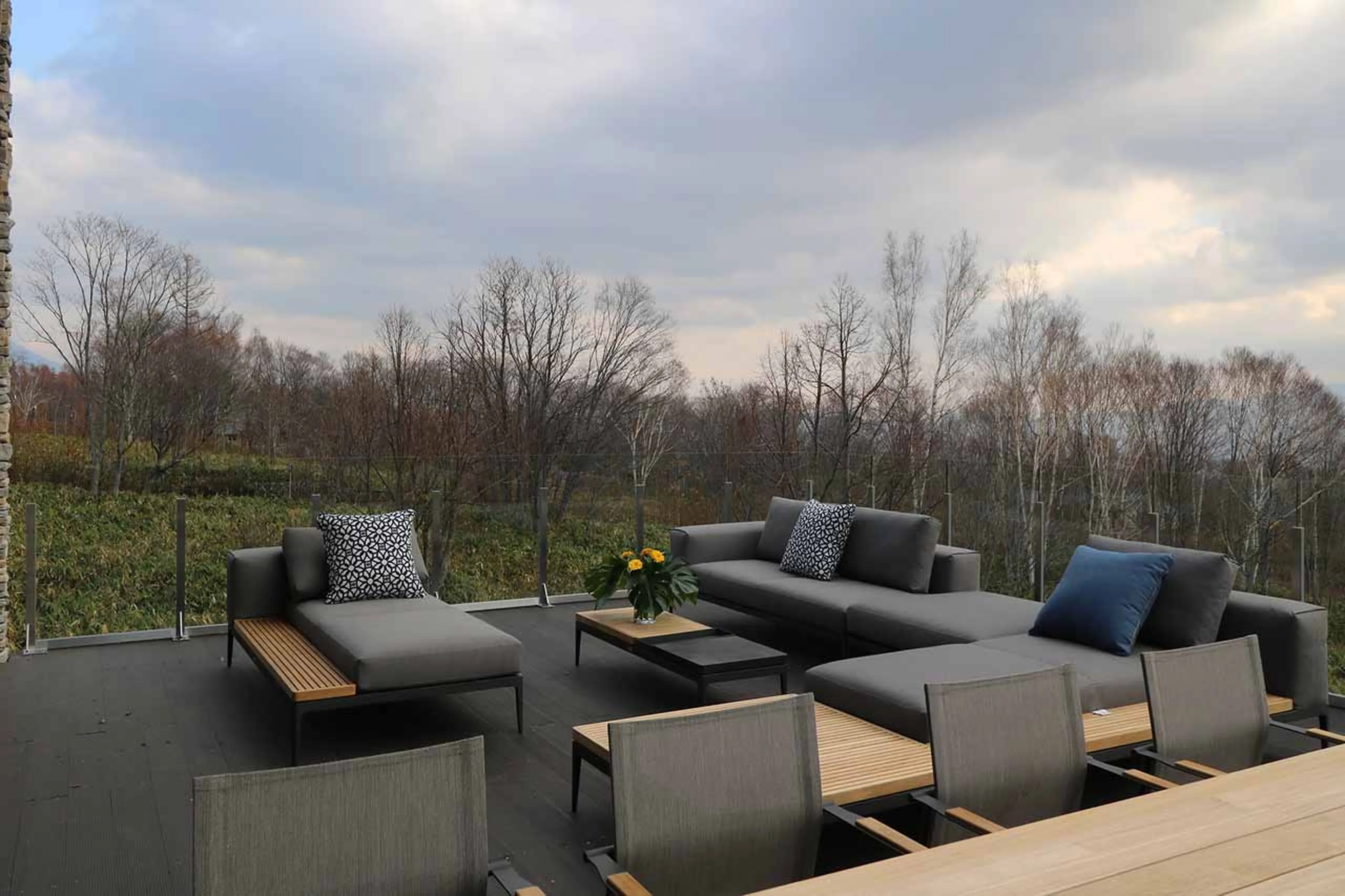 Terrace at Seasons Residence in Niseko