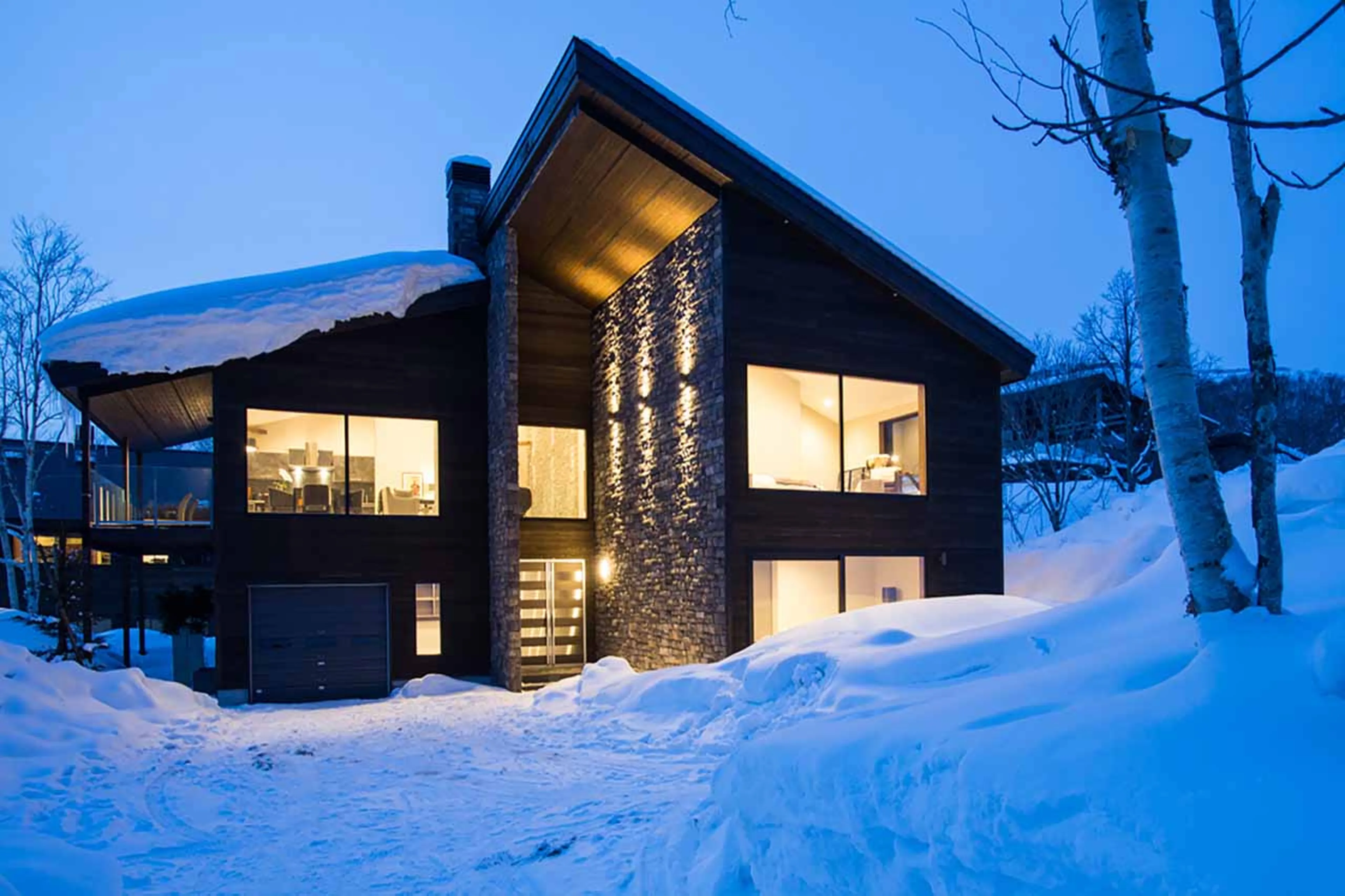 Exterior of Seasons Retreat in Niseko