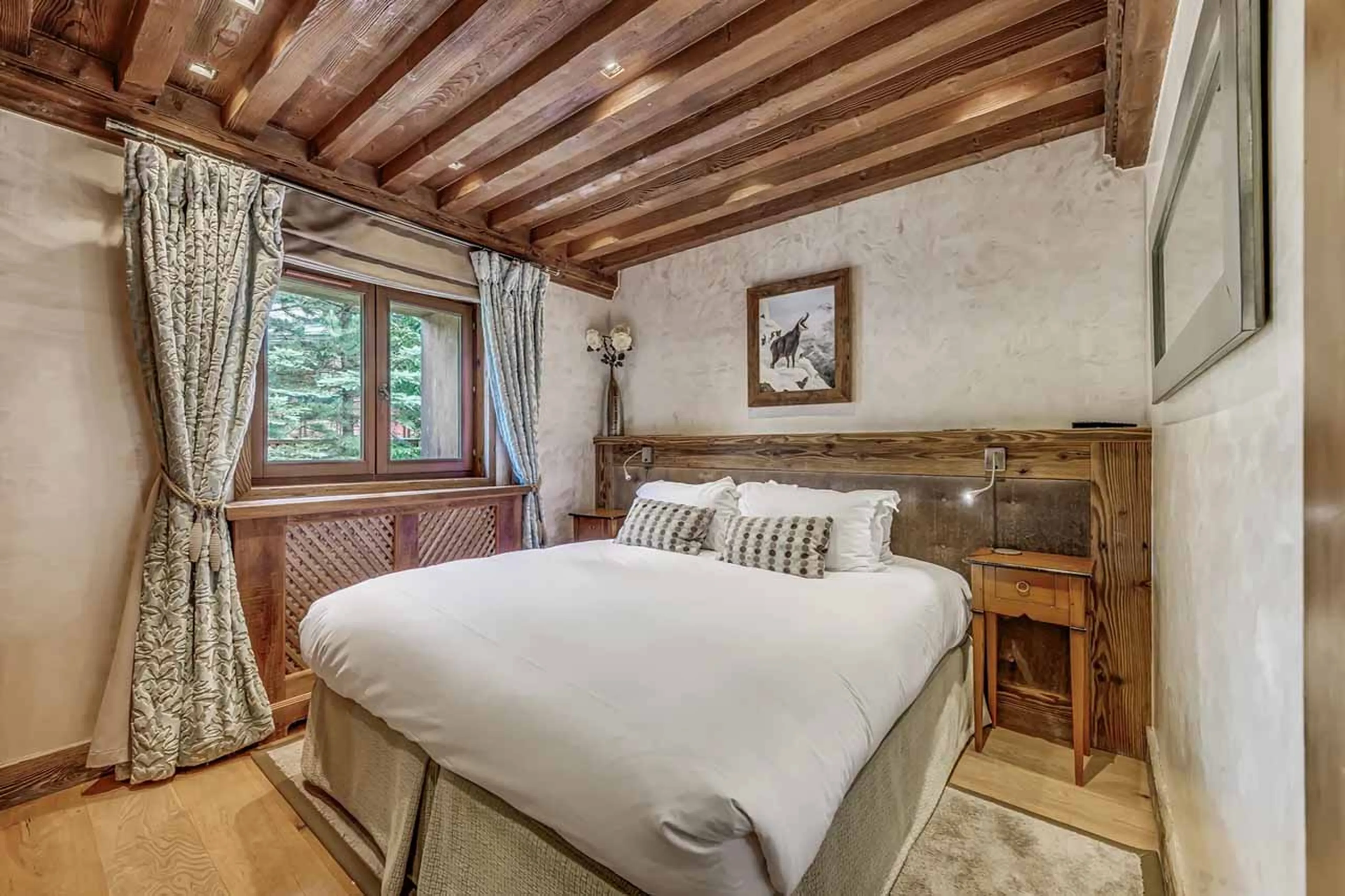 Bedroom three of Chalet St. Christophe in Courchevel 1850