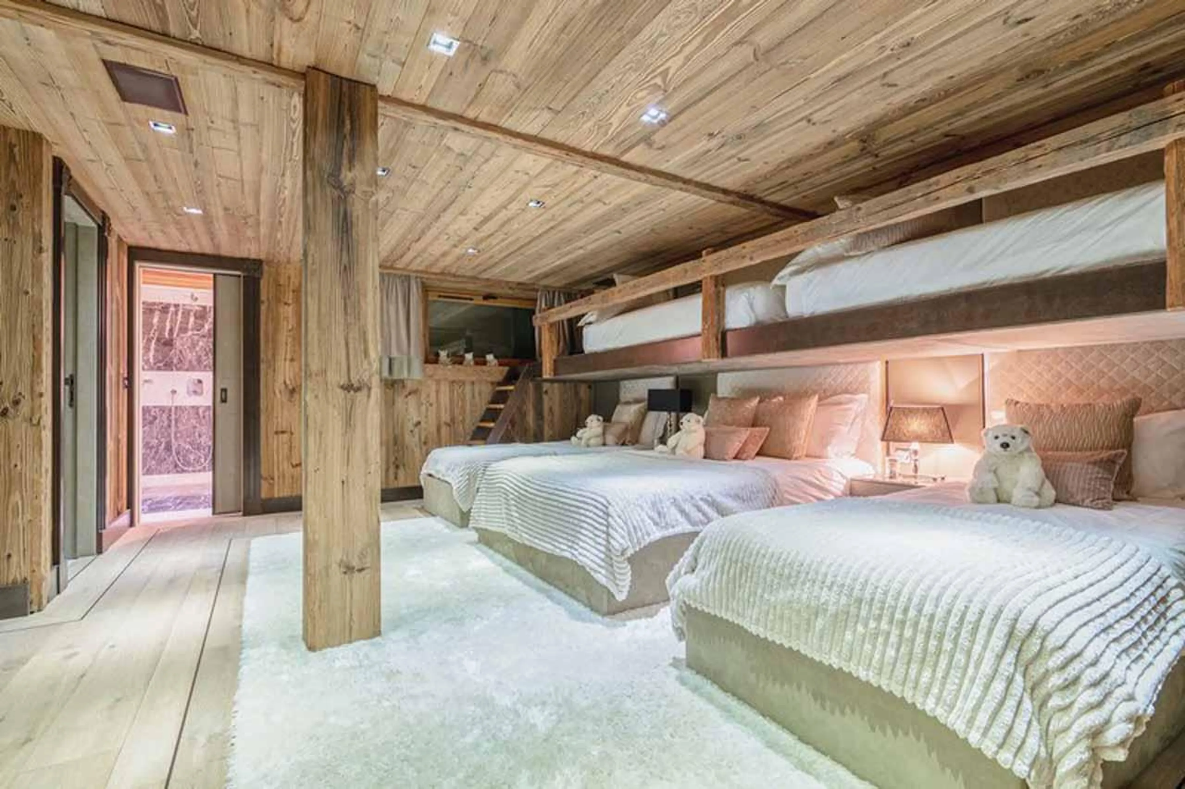 Dormitory at Chalet Sun in Megeve