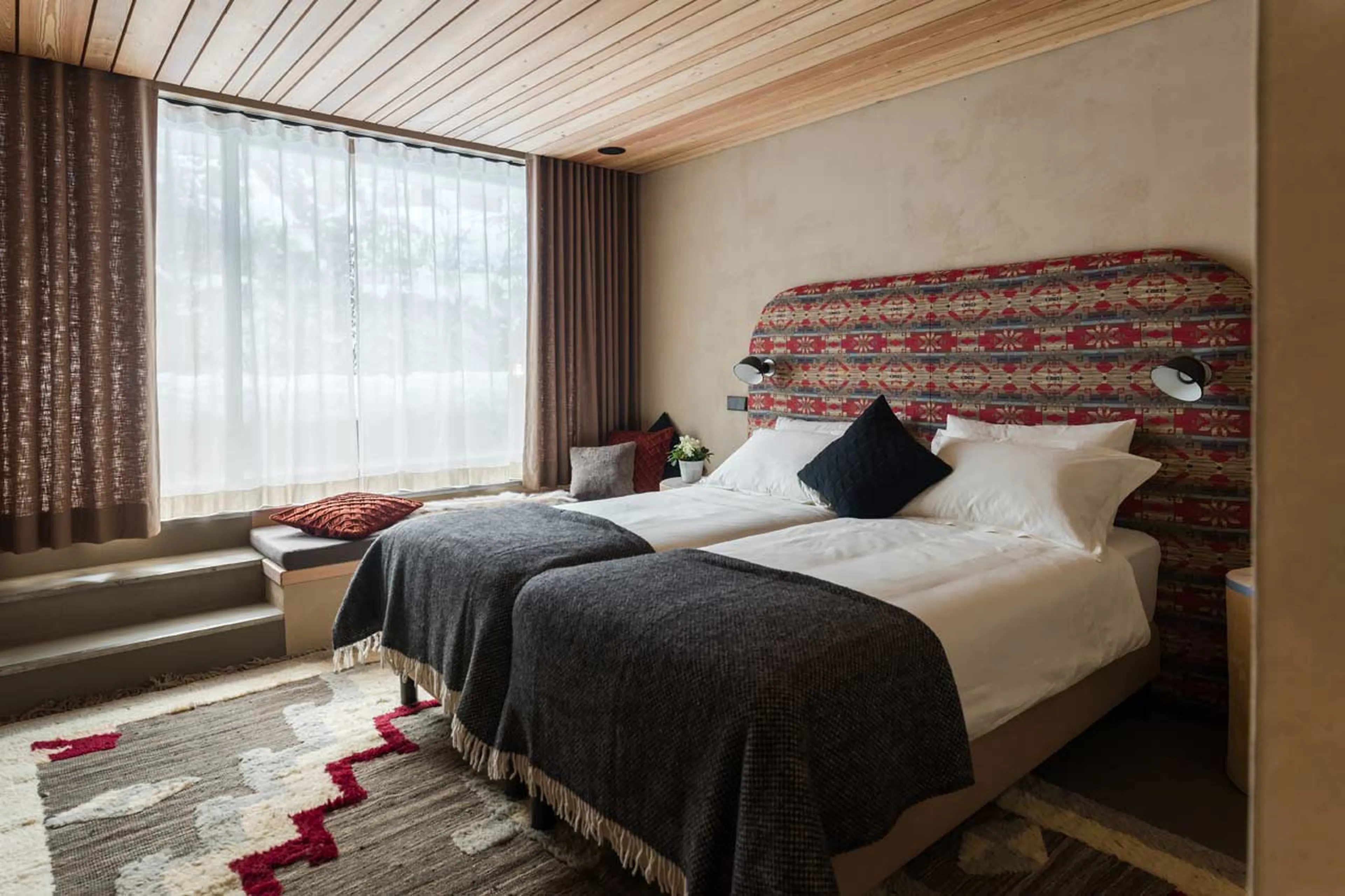 Bedroom two at Chalet Sundara in Chamonix