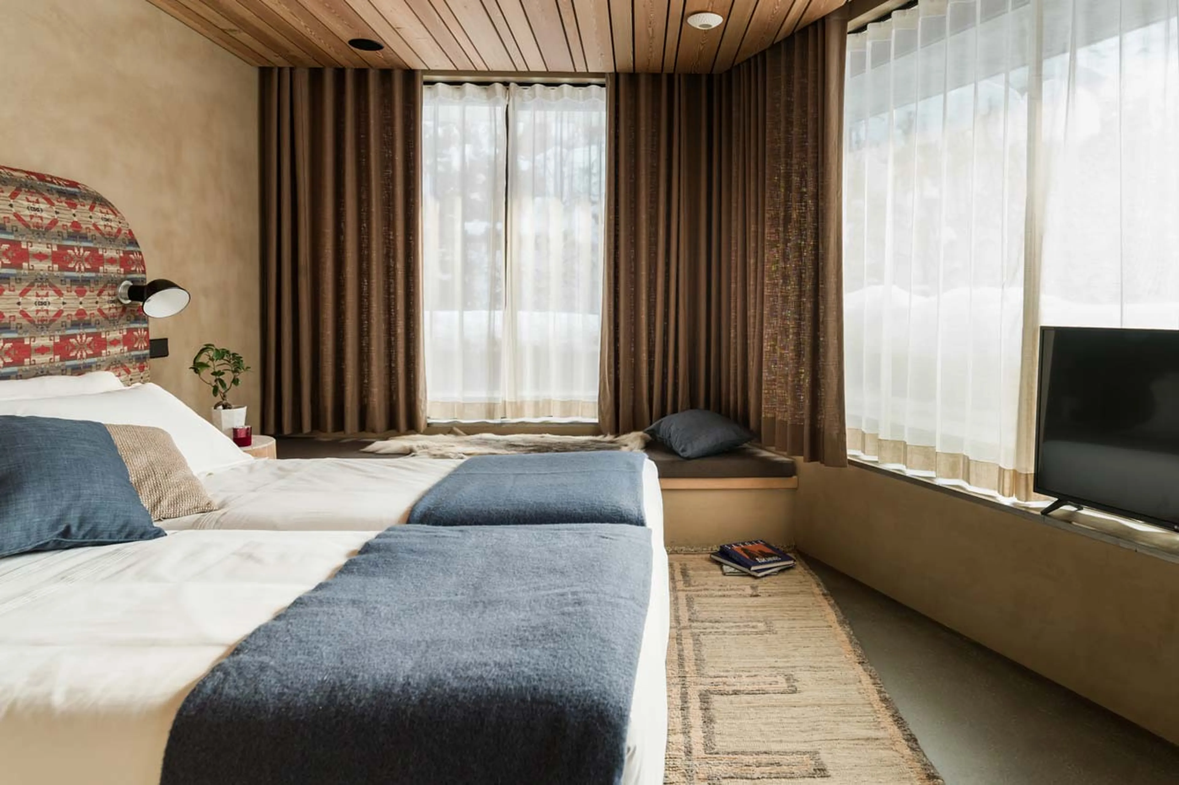 Bedroom three at Chalet Sundara in Chamonix