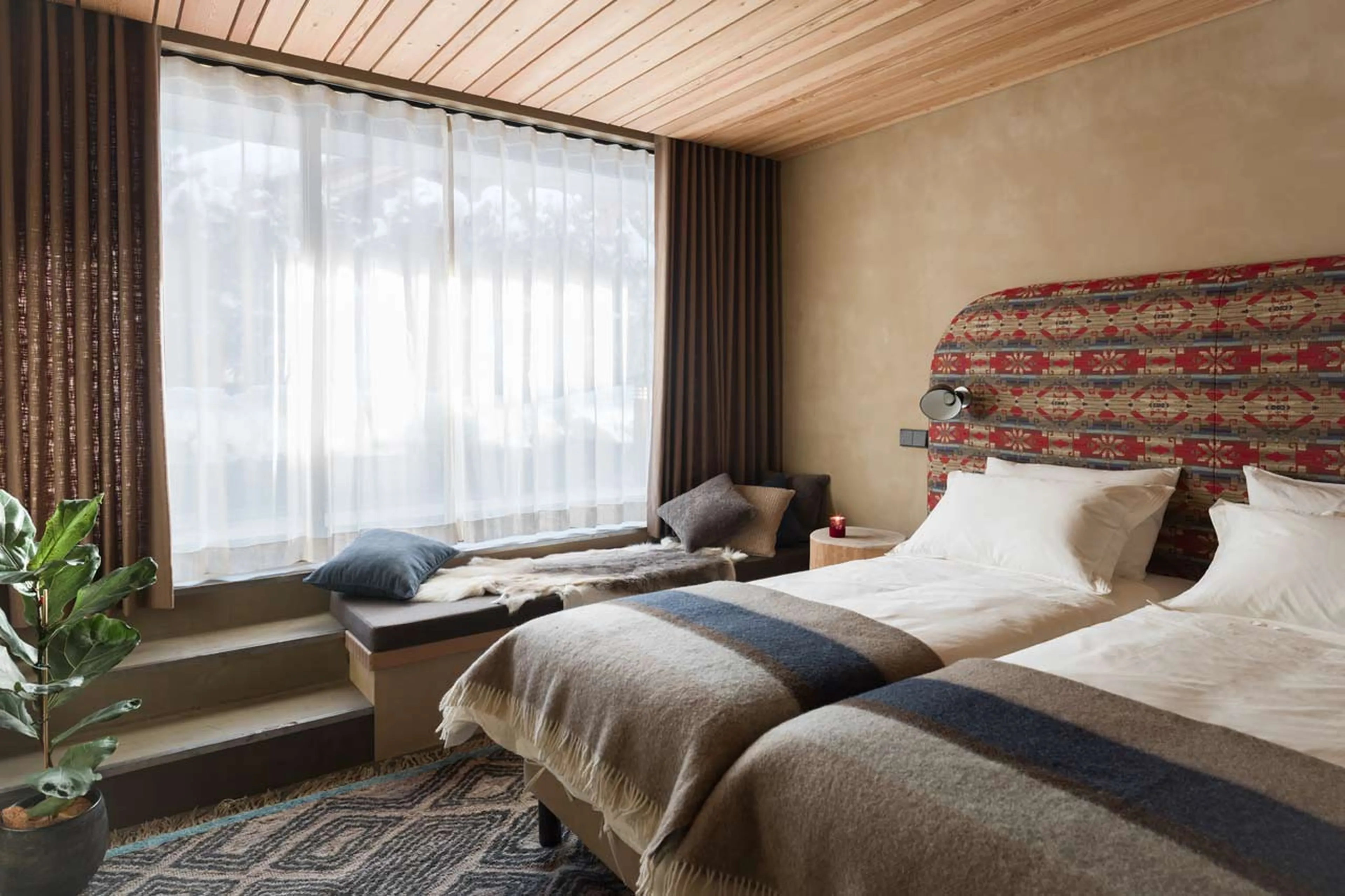 Bedroom four at Chalet Sundara in Chamonix