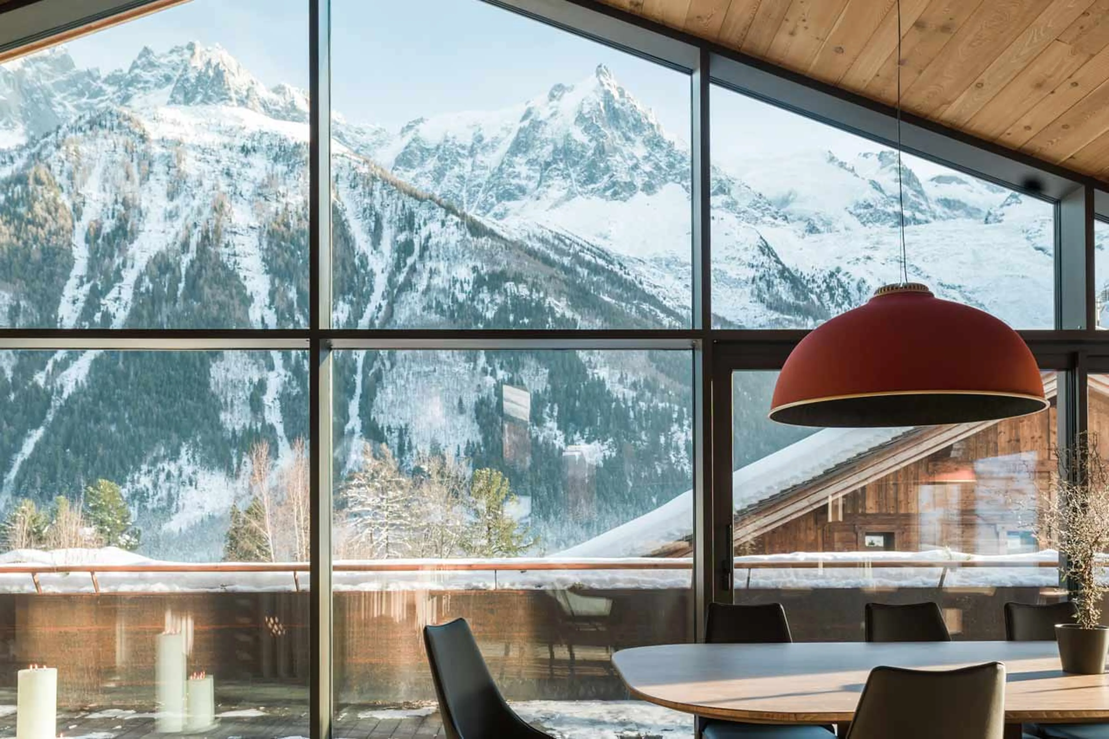 Impressive views at Chalet Sundara in Chamonix