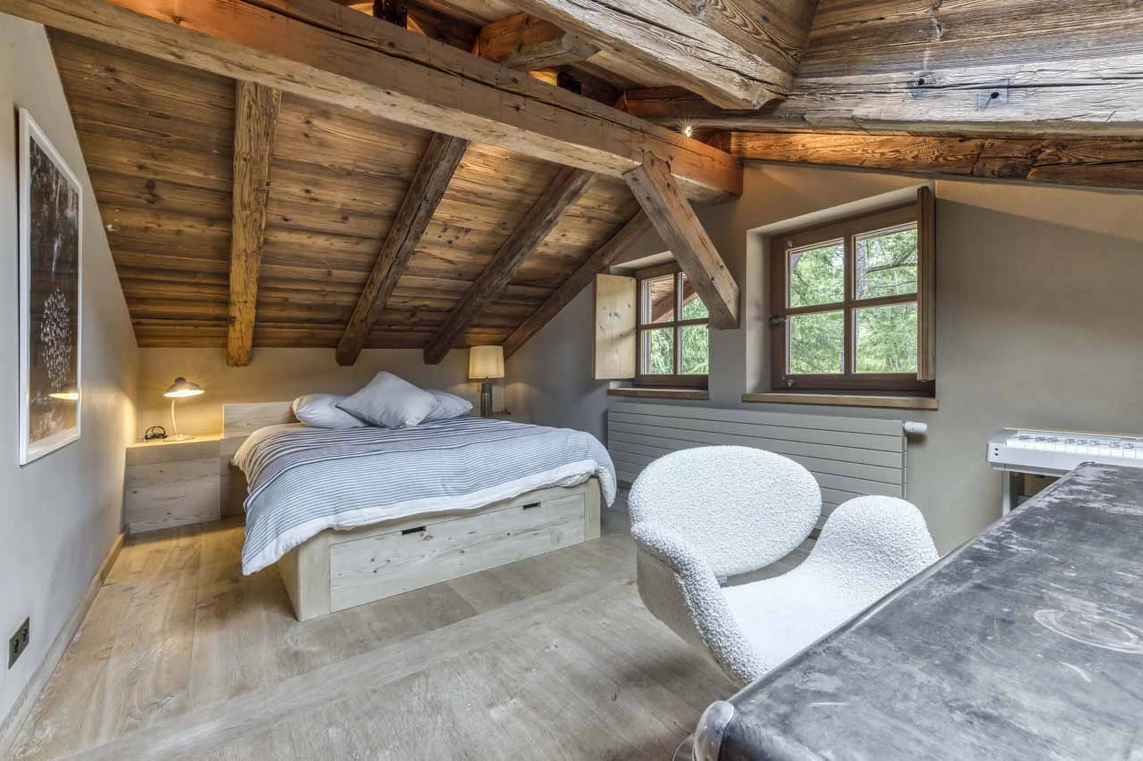 Bedroom 1 at Chalet Tao in Megeve