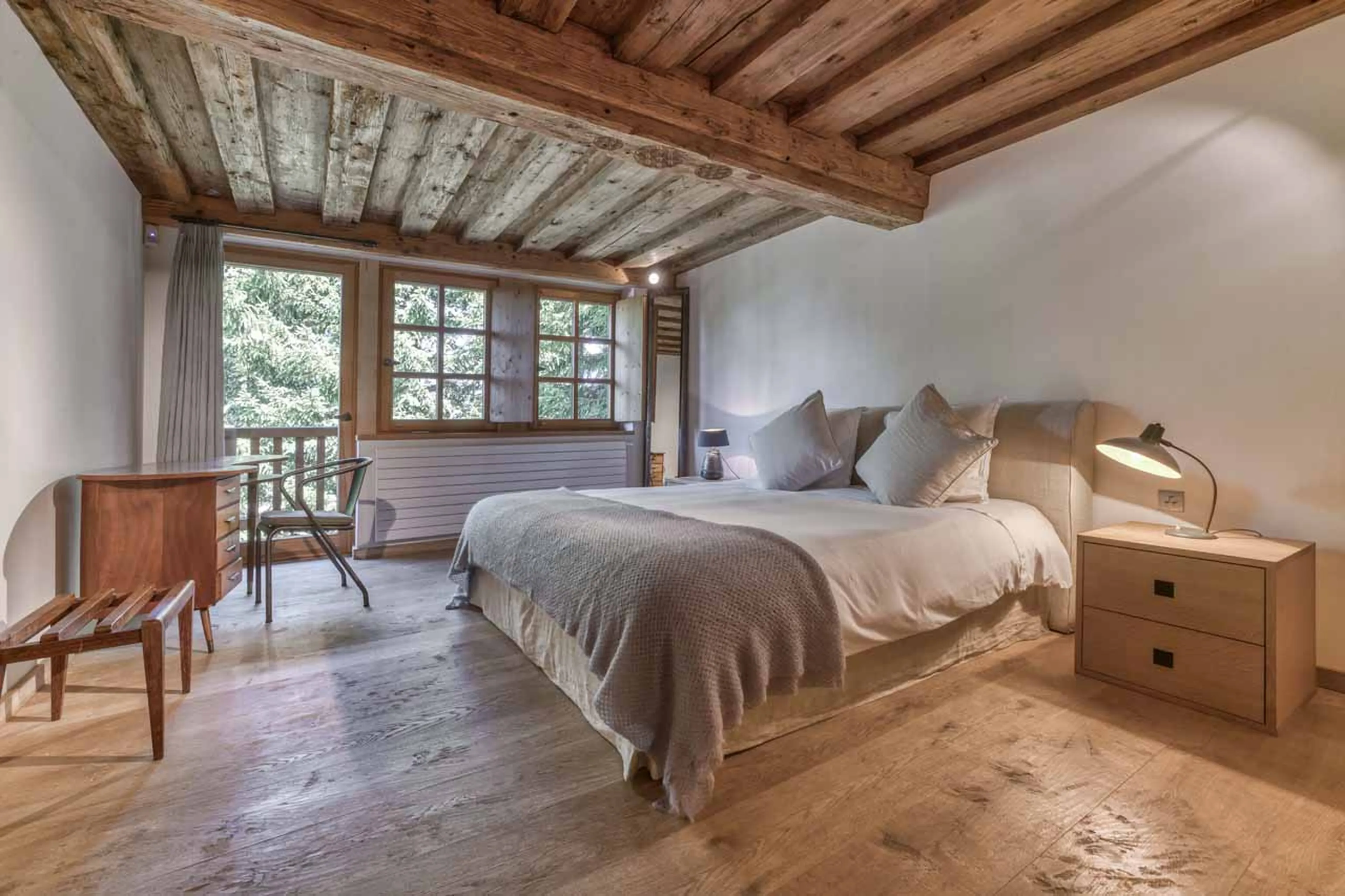 Bedroom 2 at Chalet Tao in Megeve