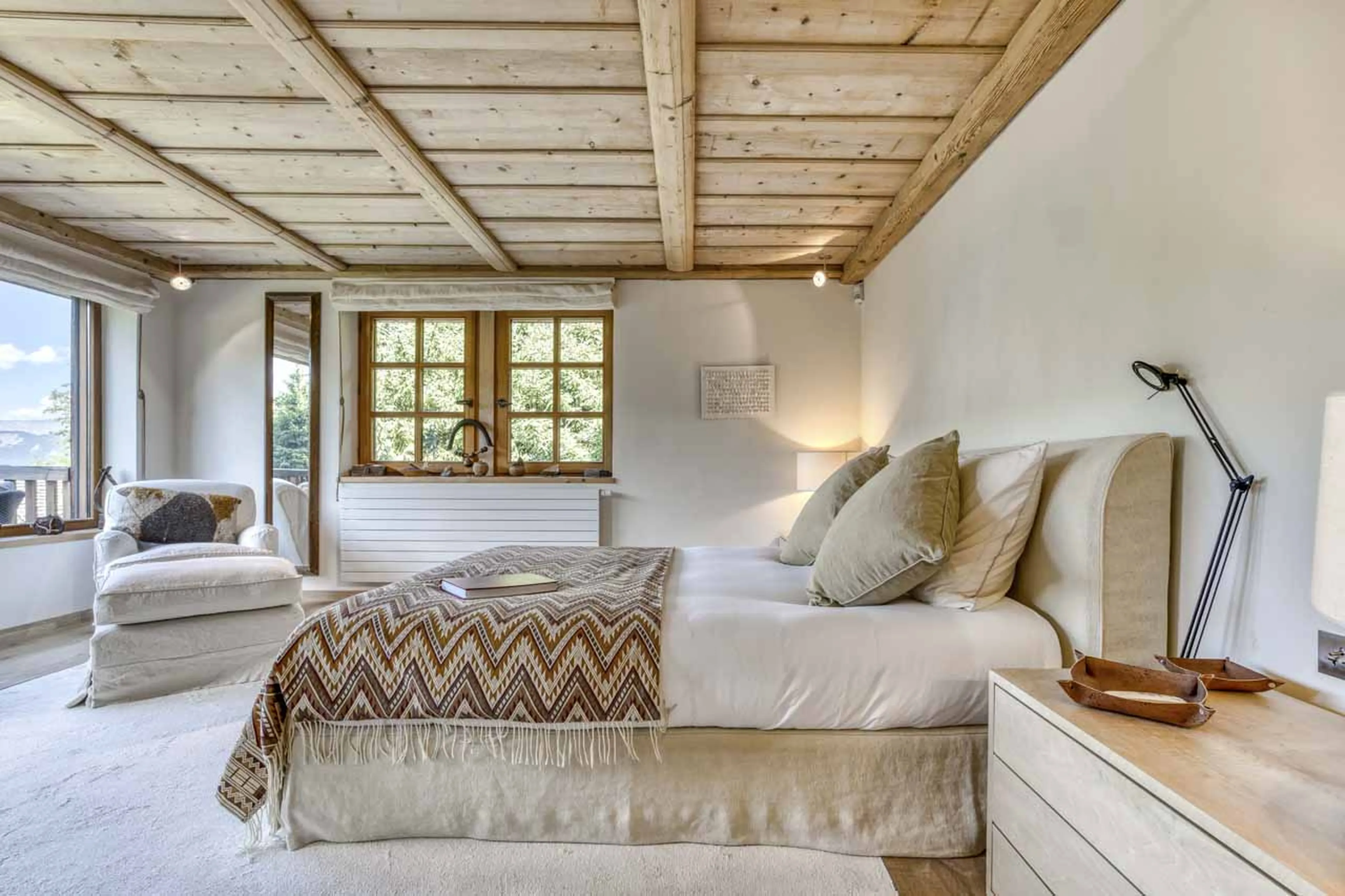 Bedroom 3 at Chalet Tao in Megeve