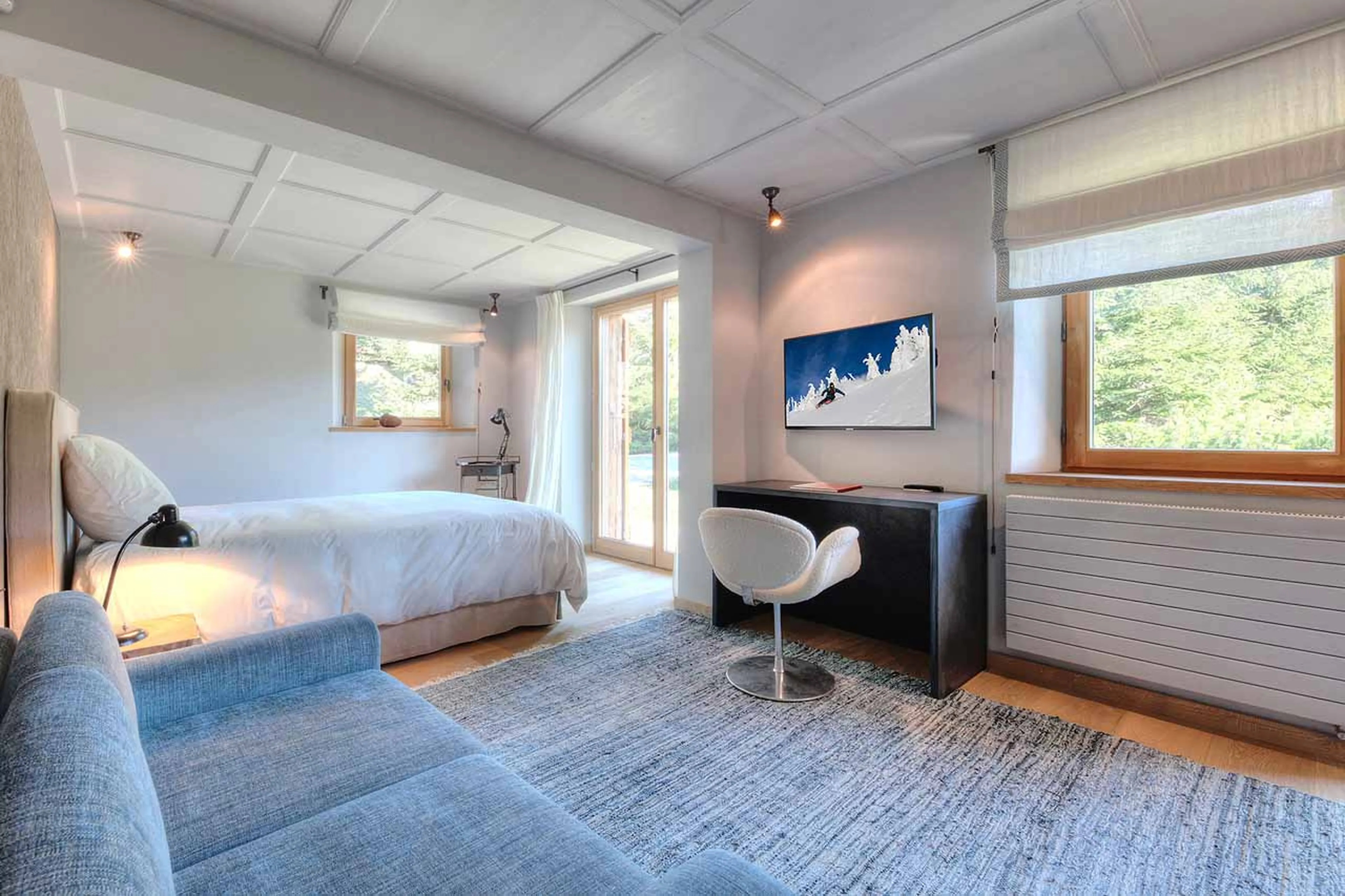 Bedroom 6 at Chalet Tao in Megeve