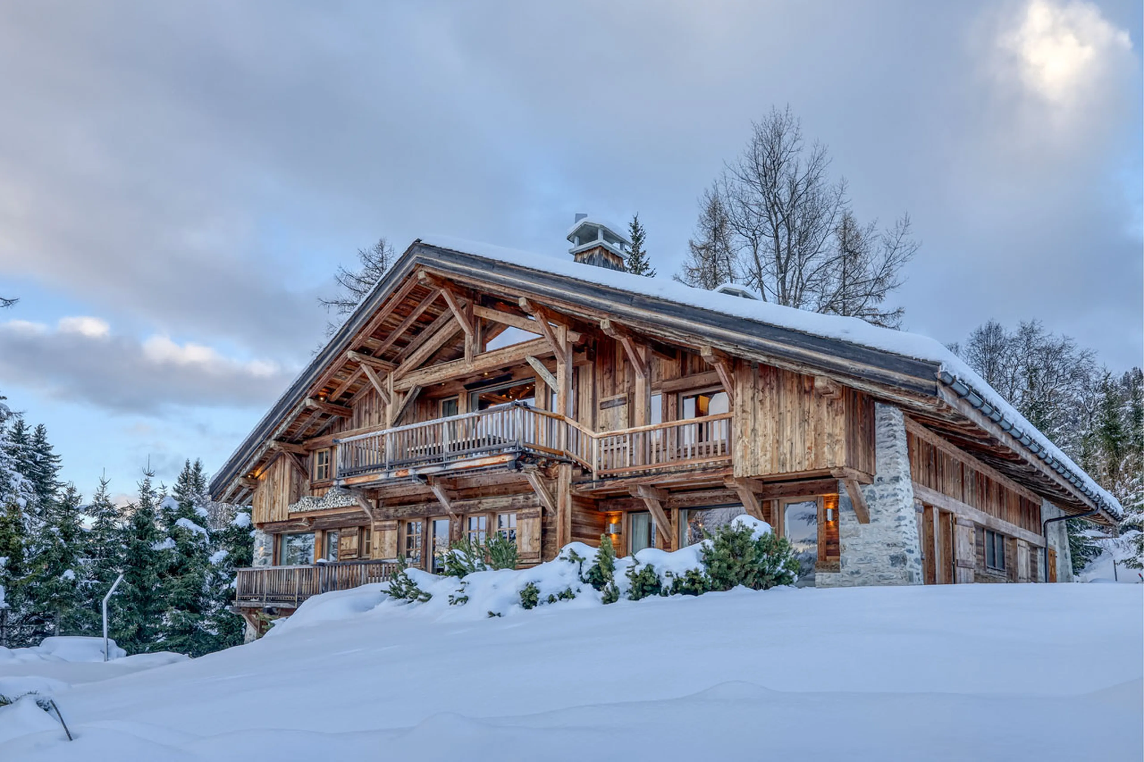 Exterior at Chalet Tao in Megeve