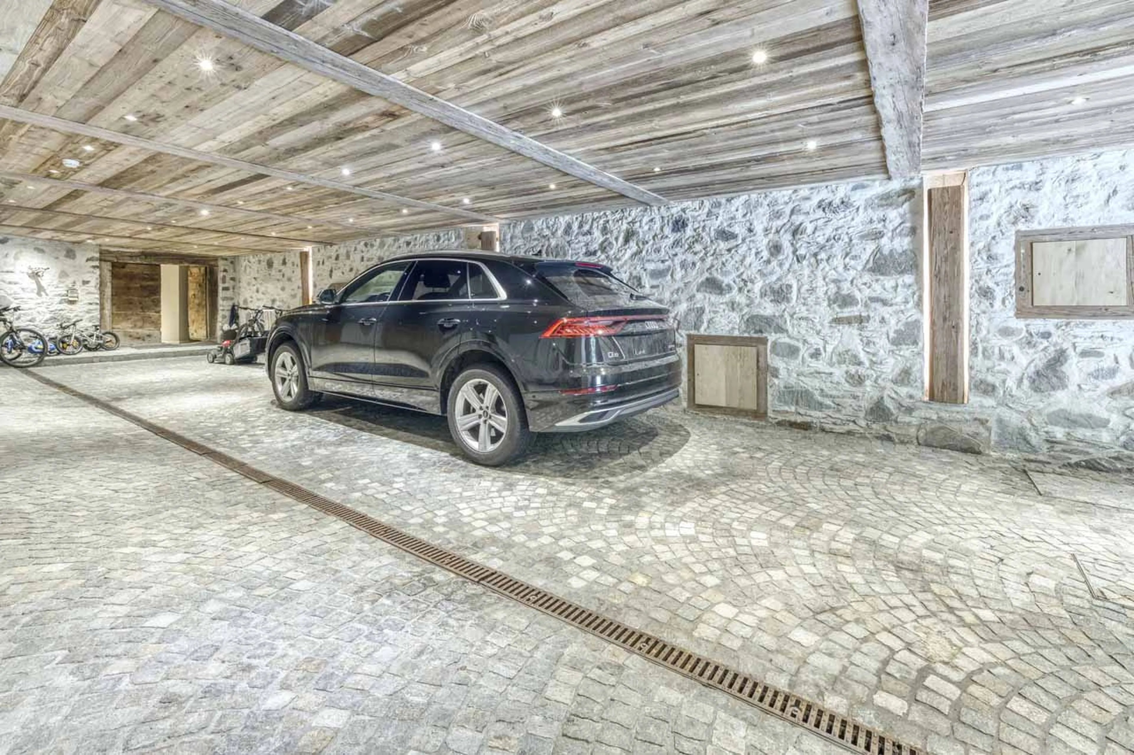 Garage at Chalet Tao in Megeve
