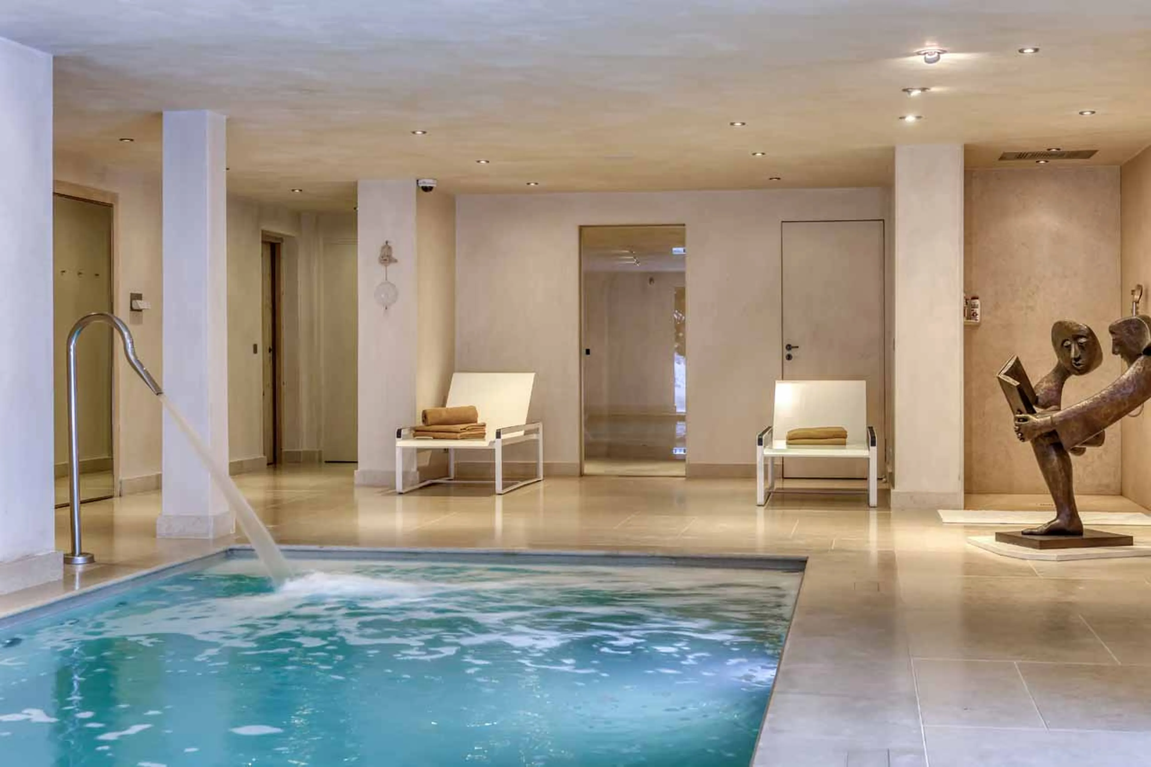 Spa at Chalet Tao in Megeve