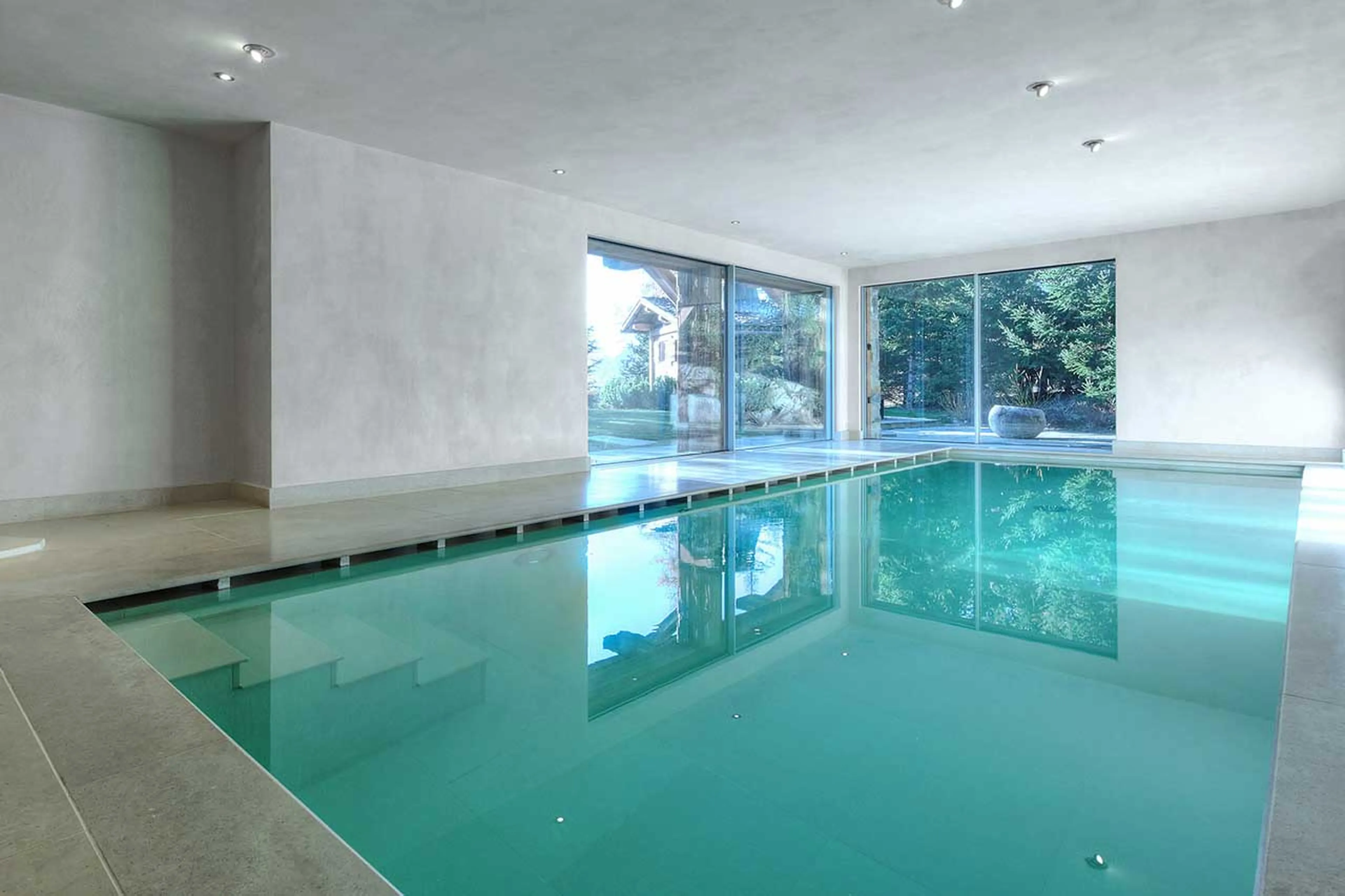 Spa pool at Chalet Tao in Megeve