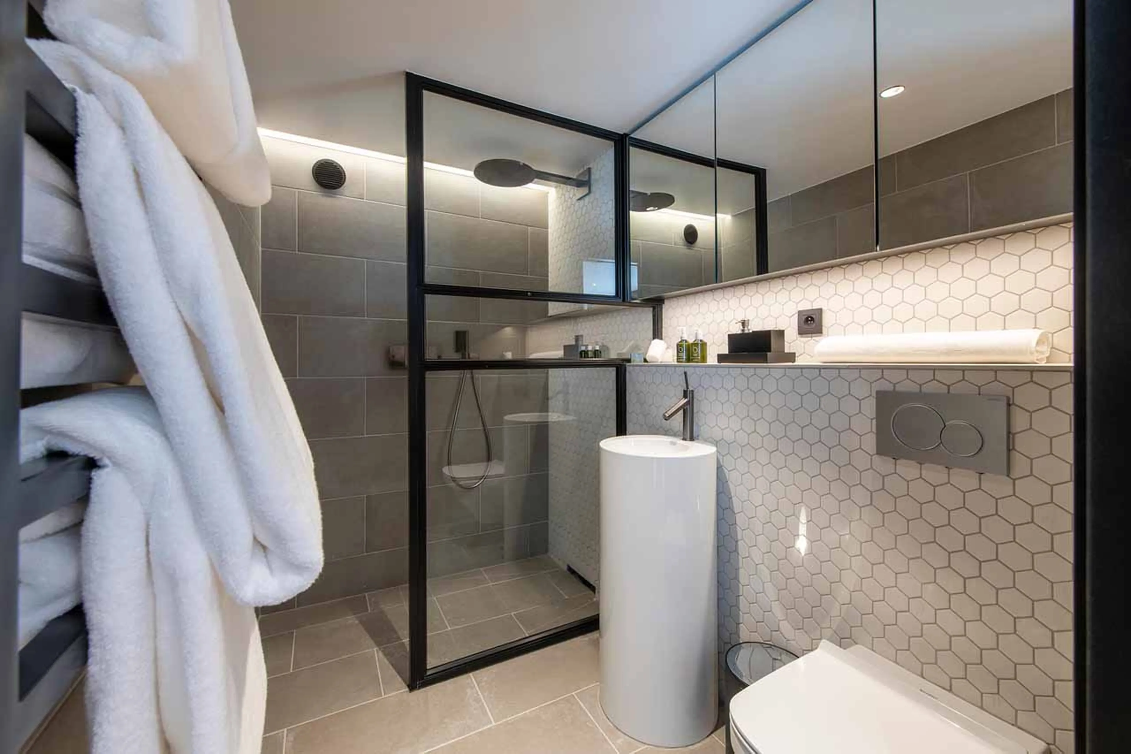 Shower room five at Chalet Tataali in Morzine