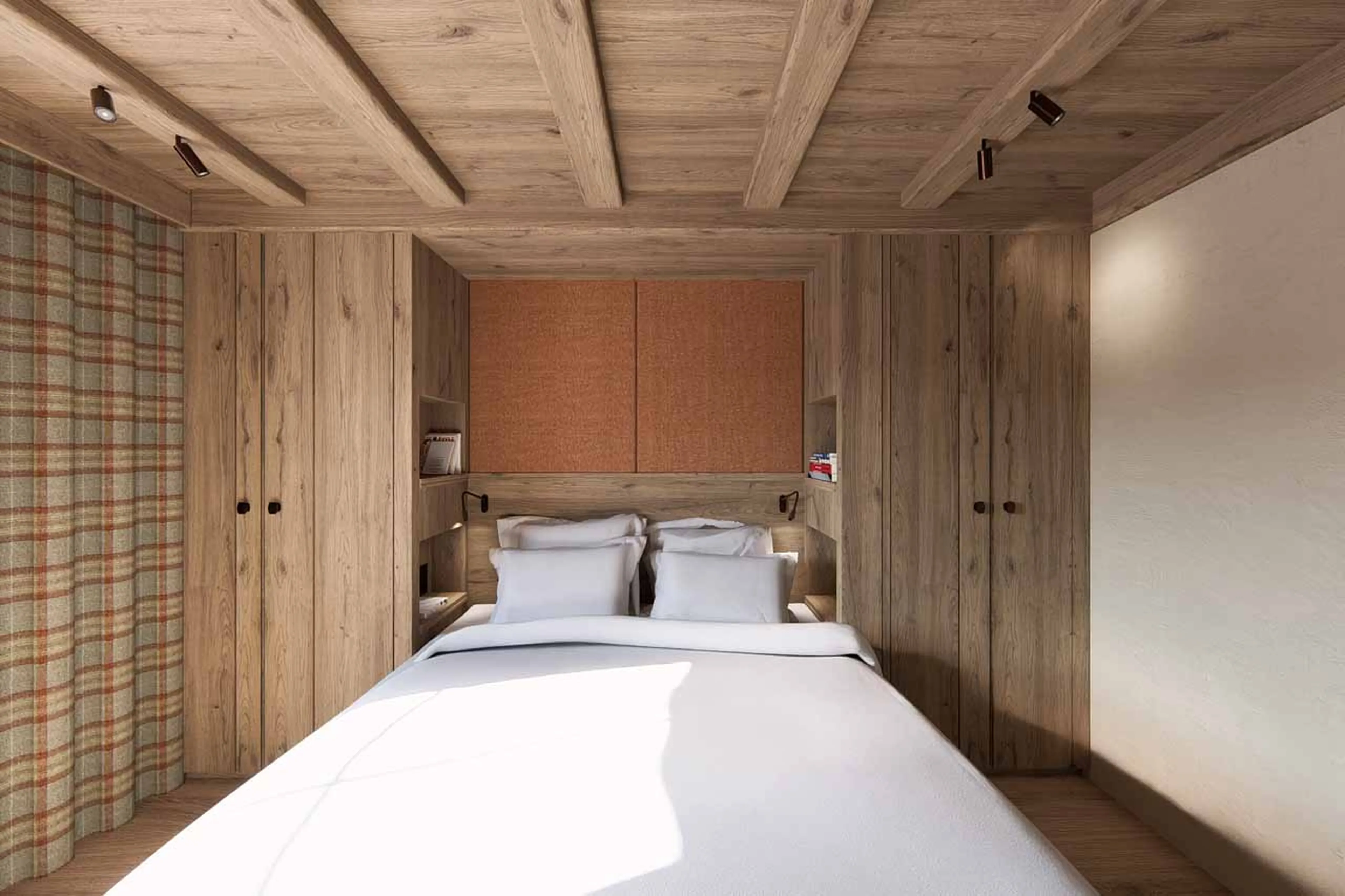 Bedroom 1 at Chalet Tchadar in Courchevel 1850