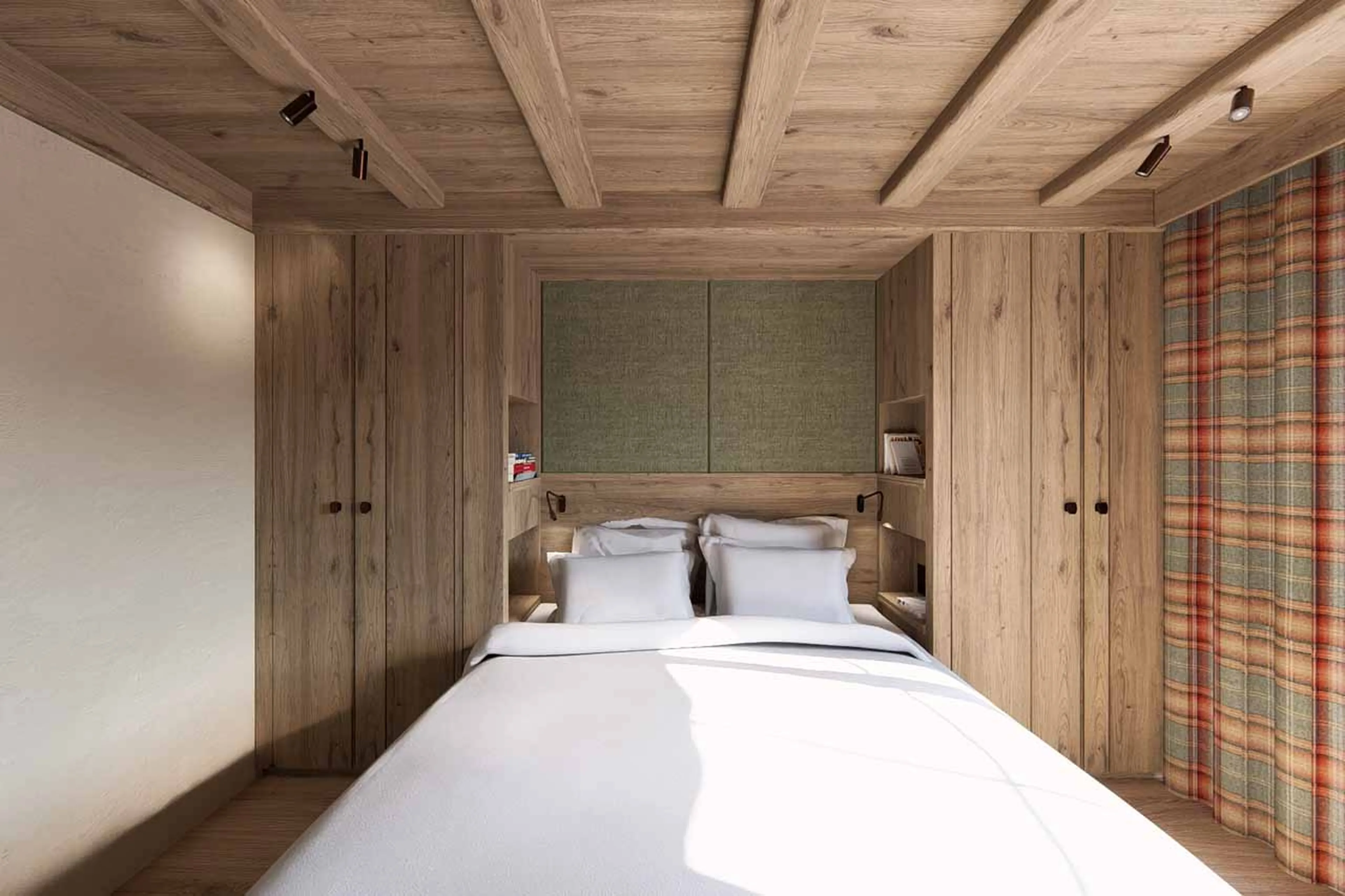 Bedroom 4 at Chalet Tchadar in Courchevel 1850