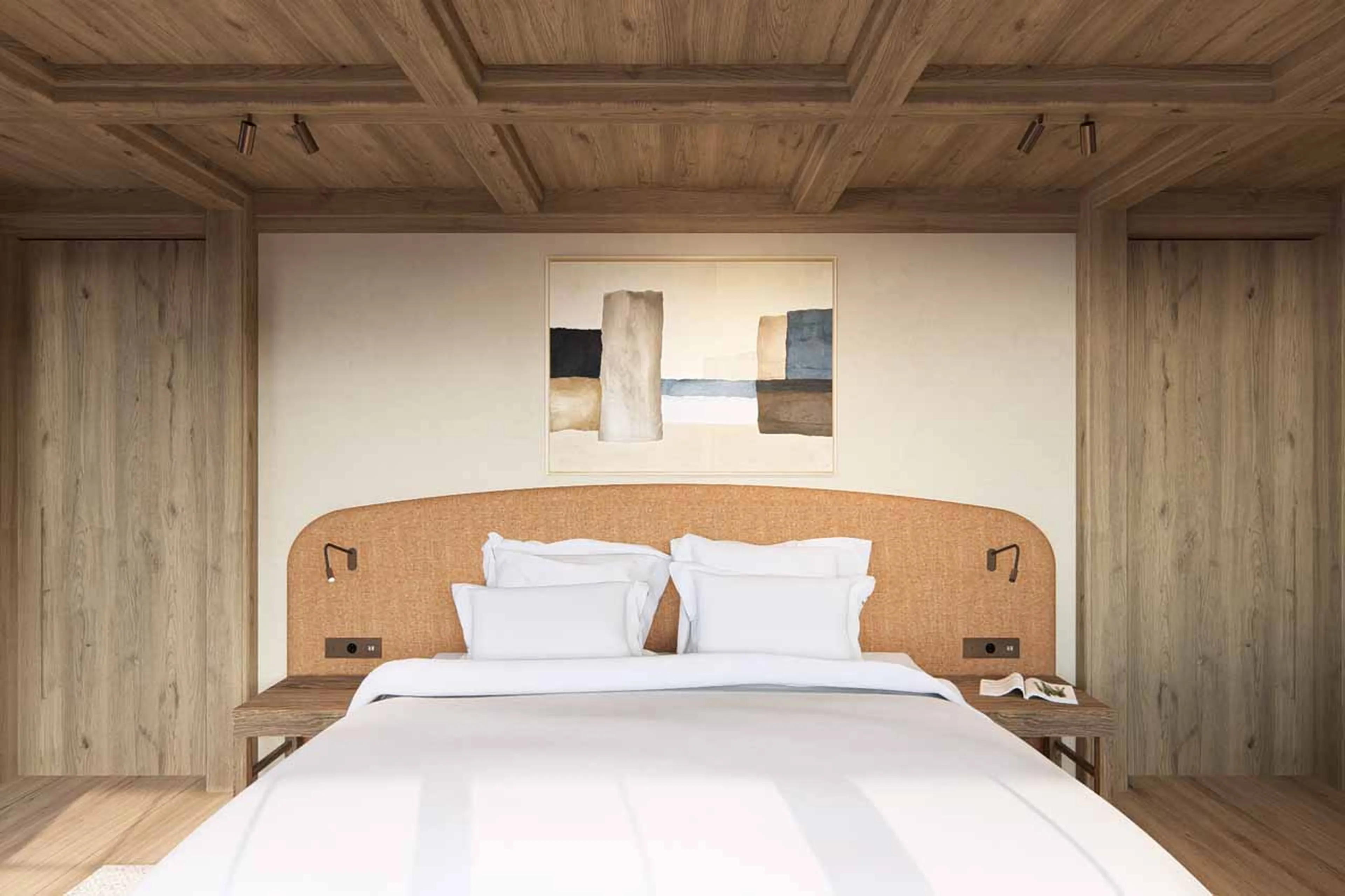 Bedroom 6 at Chalet Tchadar in Courchevel 1850