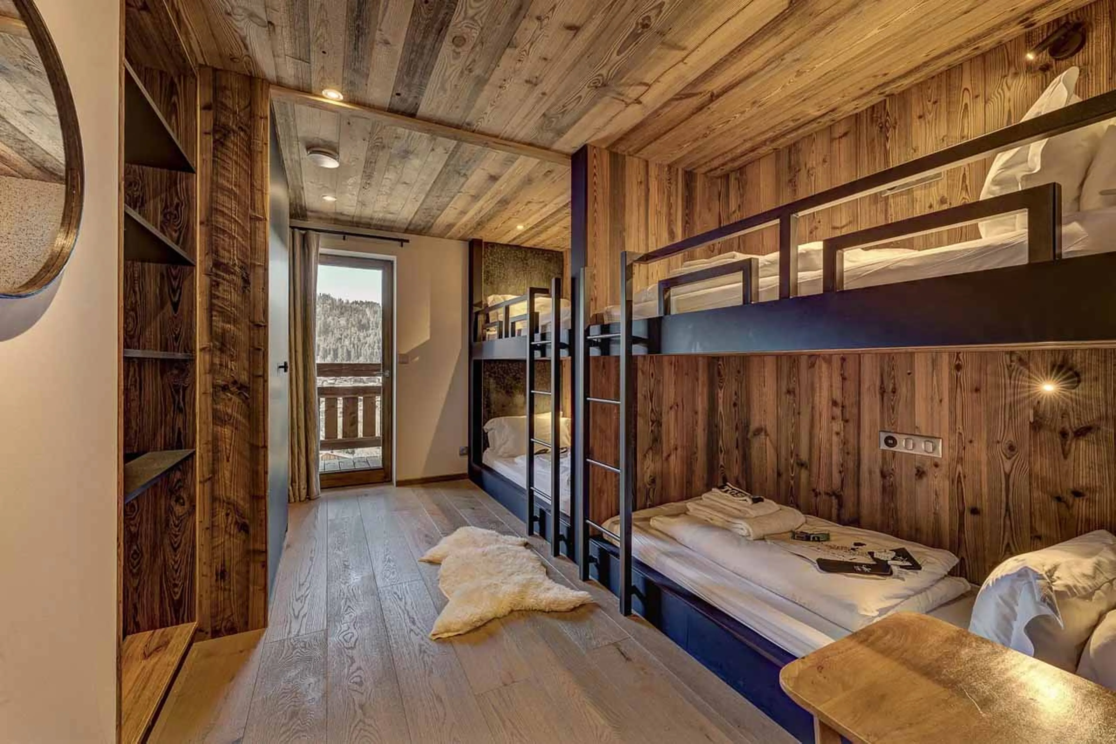 Bedroom three at Chalet Three Bears in Morzine