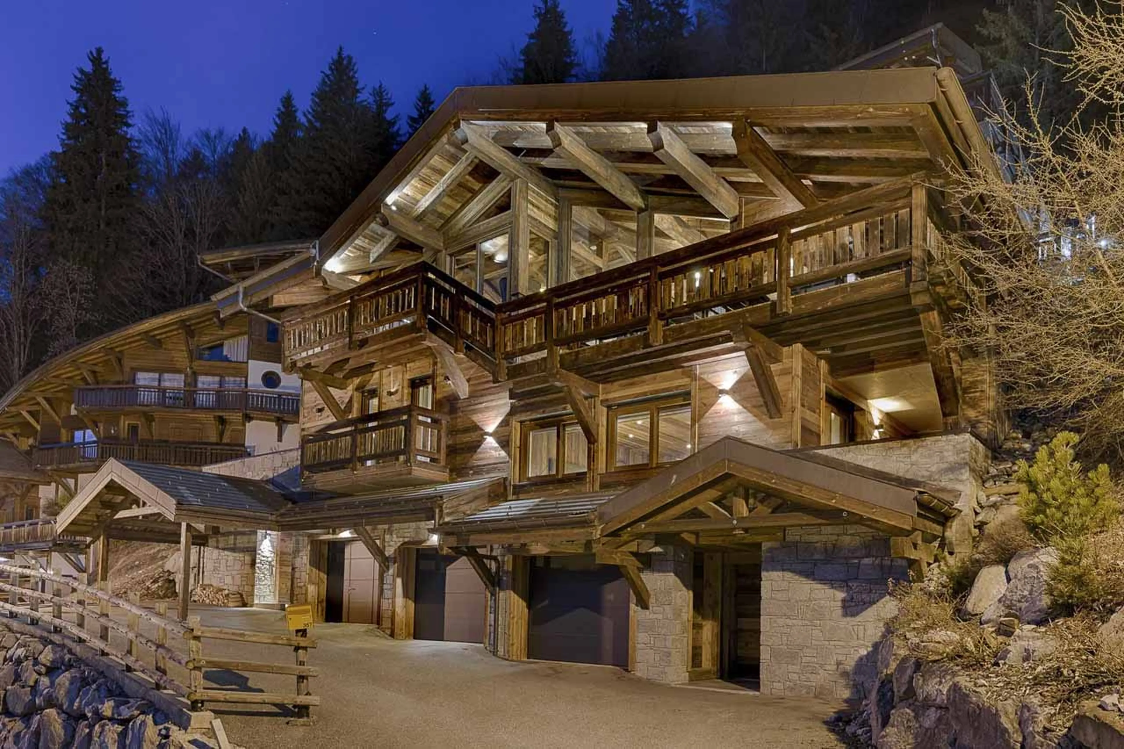Exterior at Chalet Three Bears in Morzine