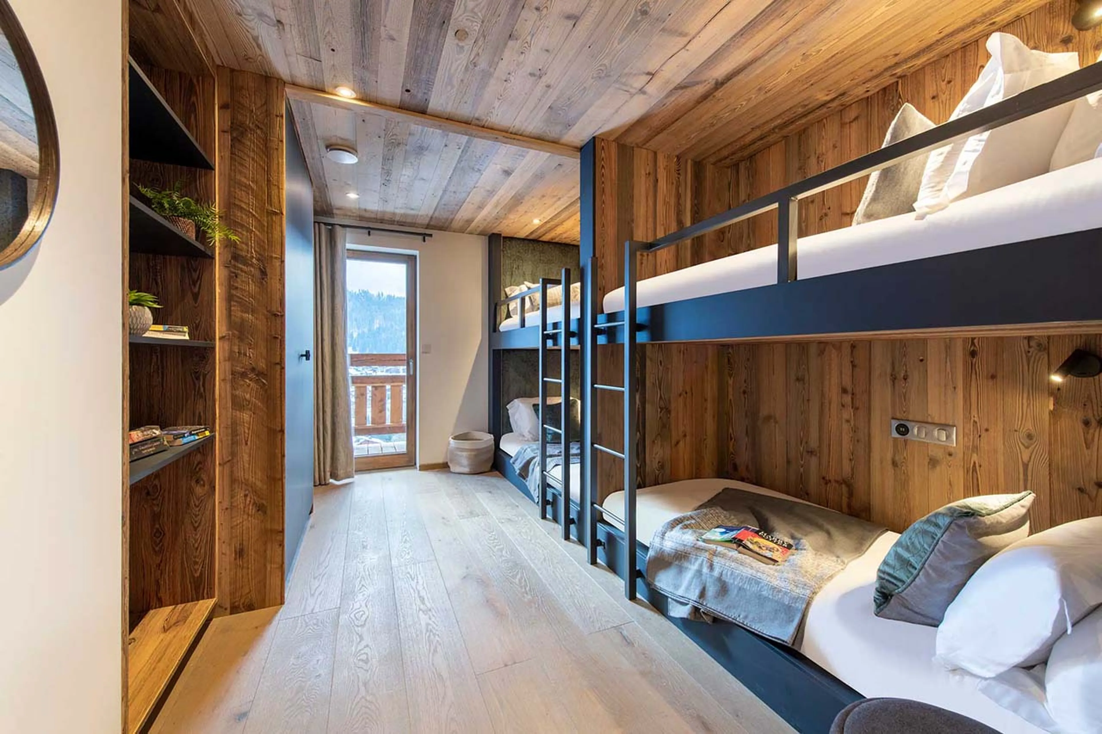 Bedroom three at Chalet Three Bears in Morzine