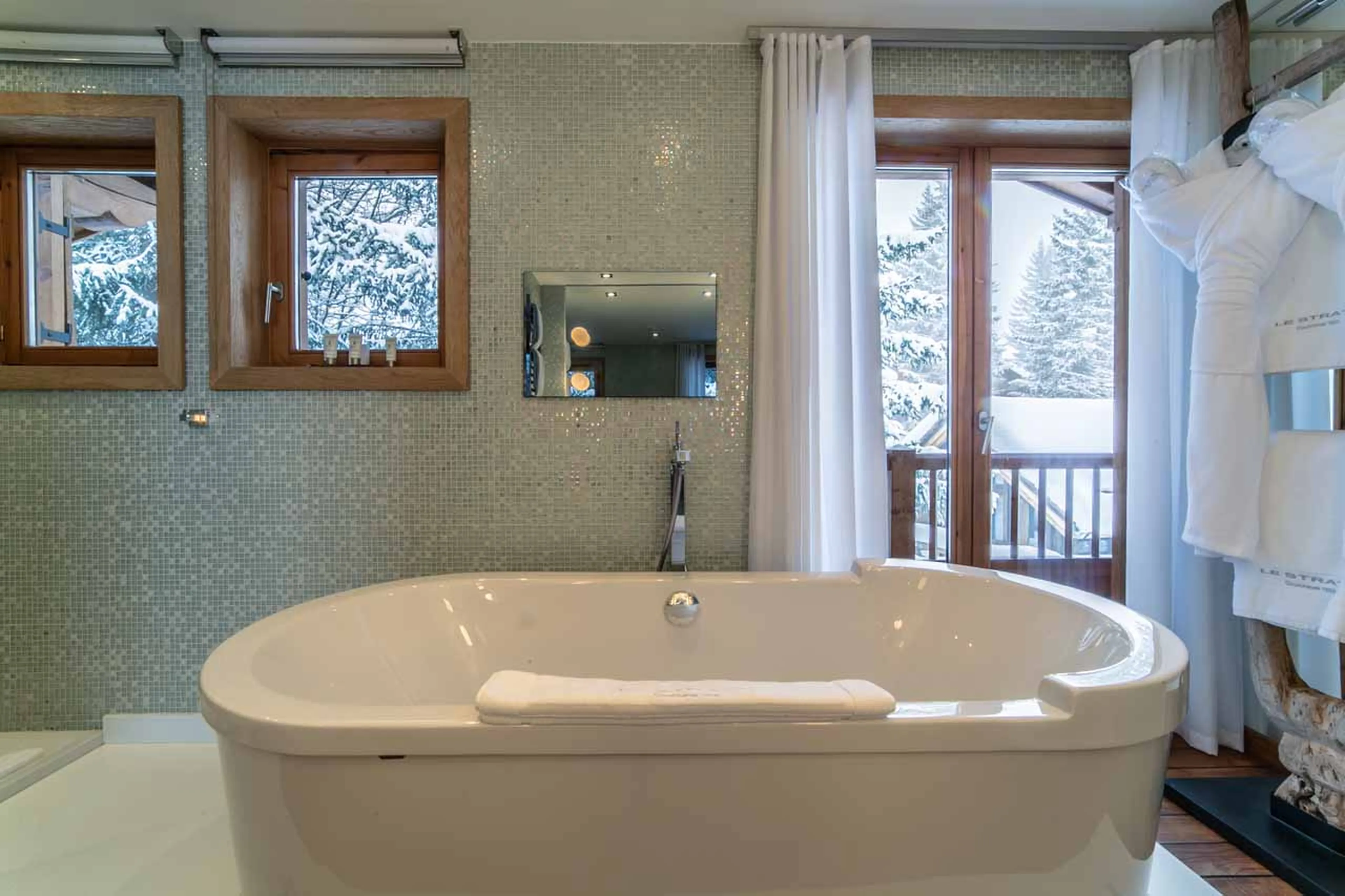 Bathtub at Chalet Timeless in Courchevel 1850