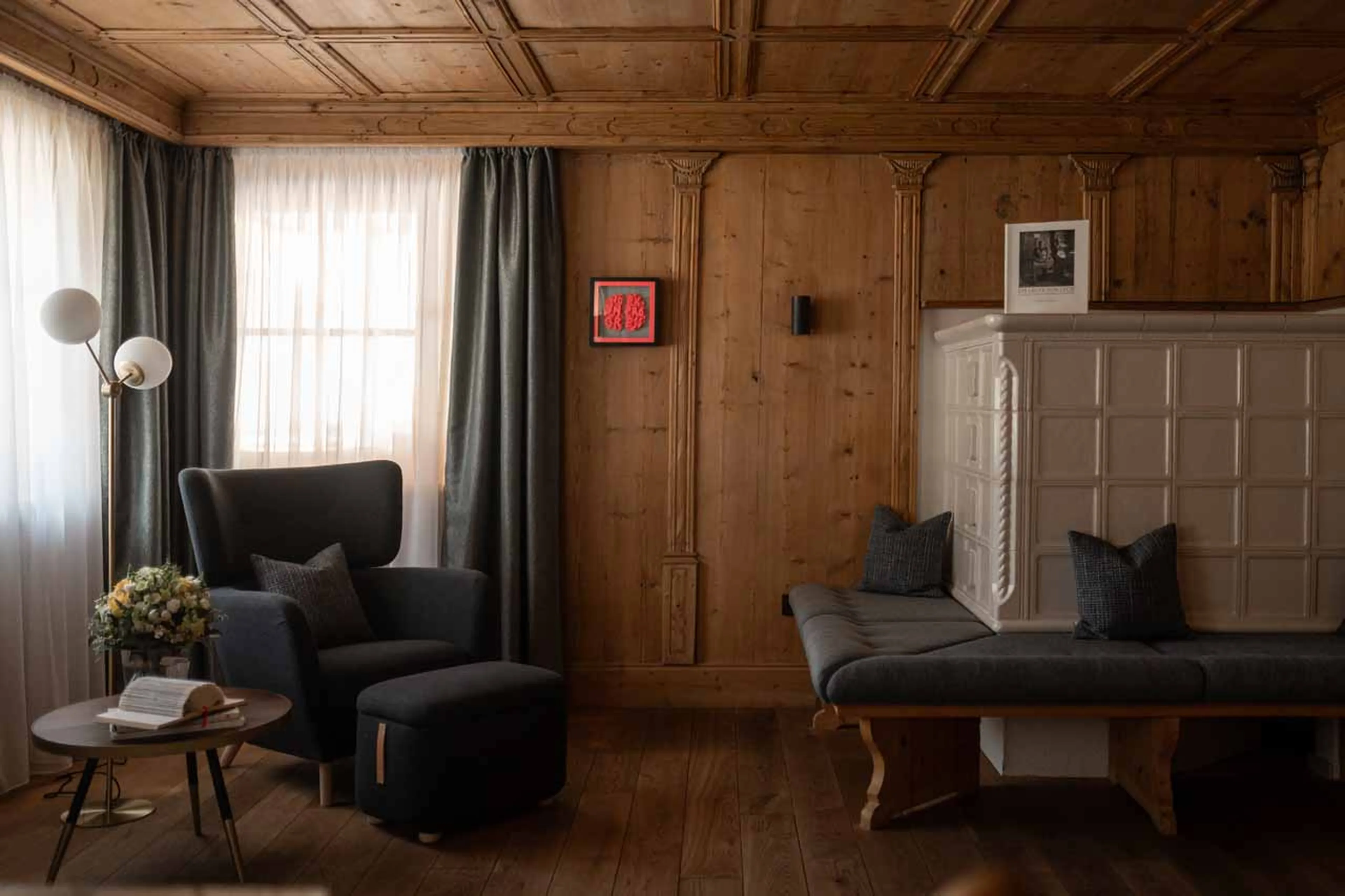 Dining area at Chalet Toda in Lech