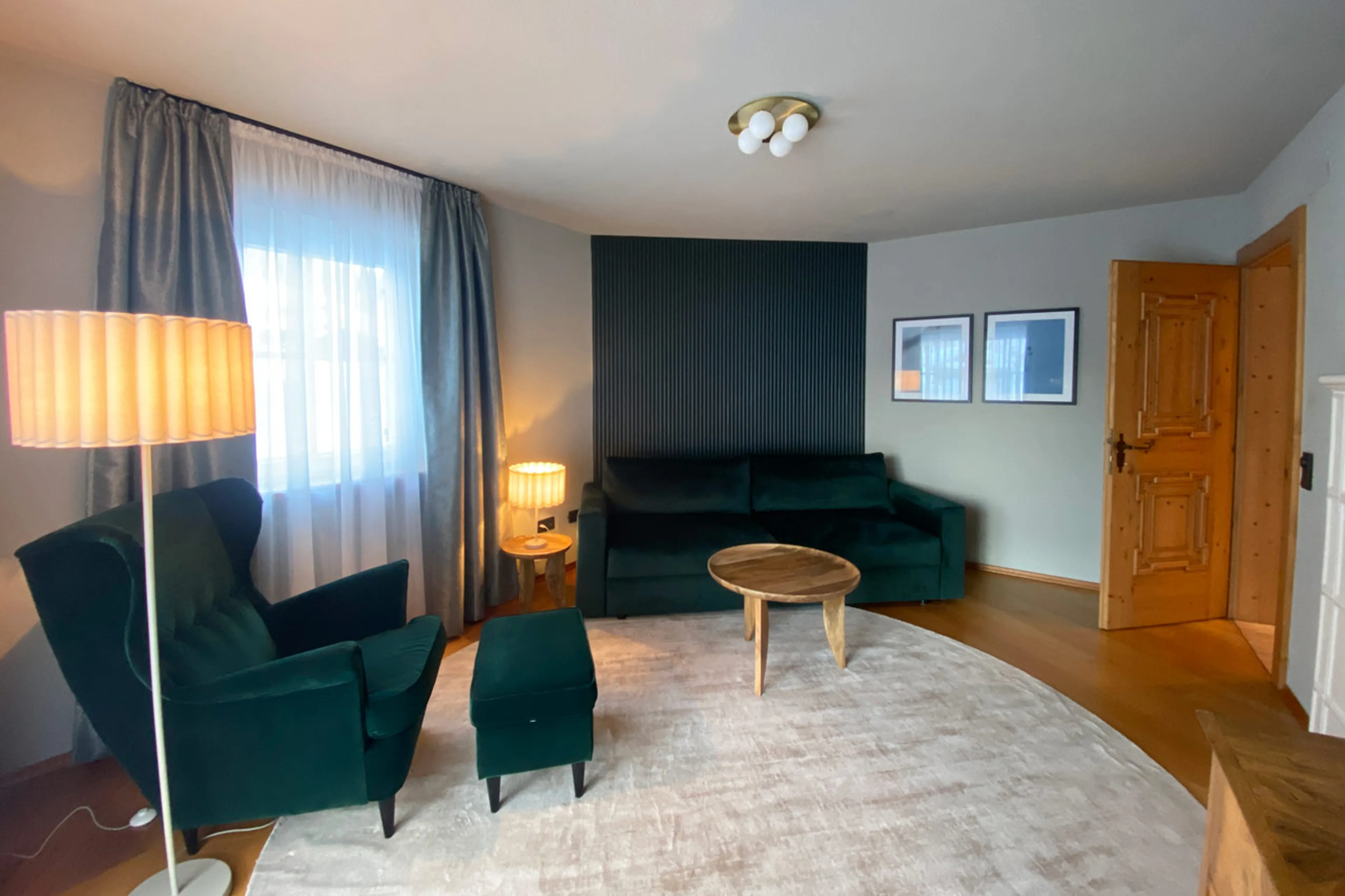 TV room at Chalet Toda in Lech