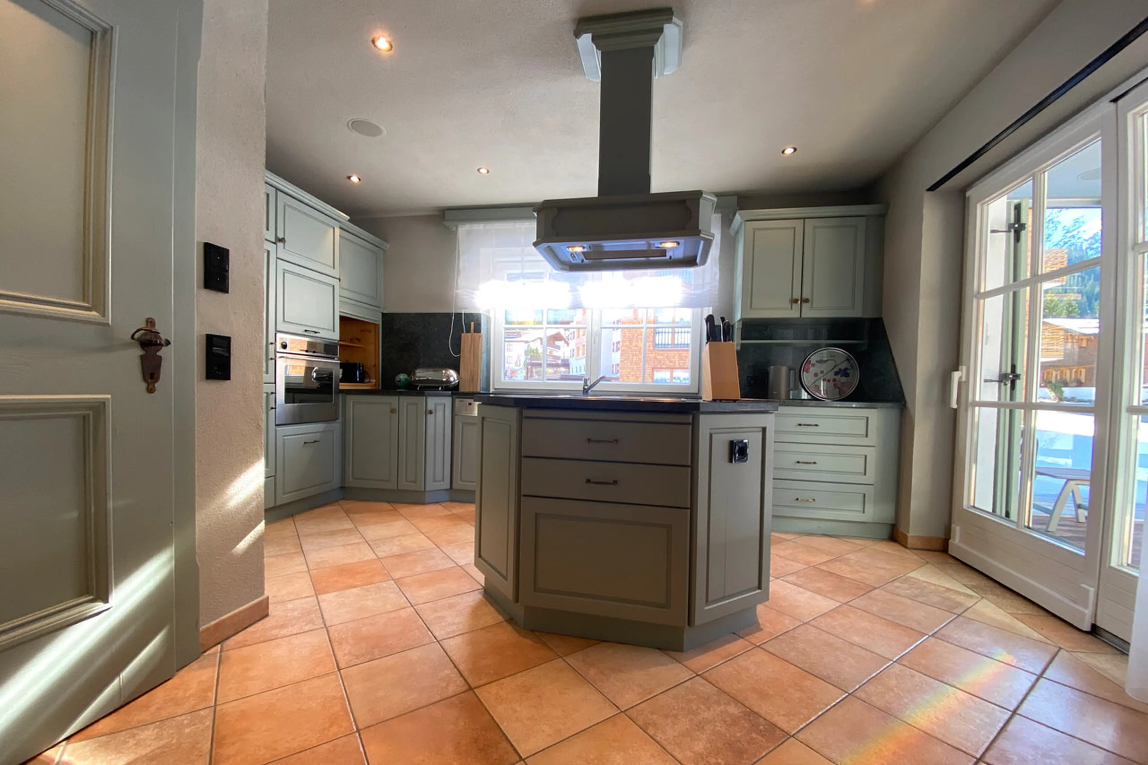Kitchen at Chalet Toda in Lech
