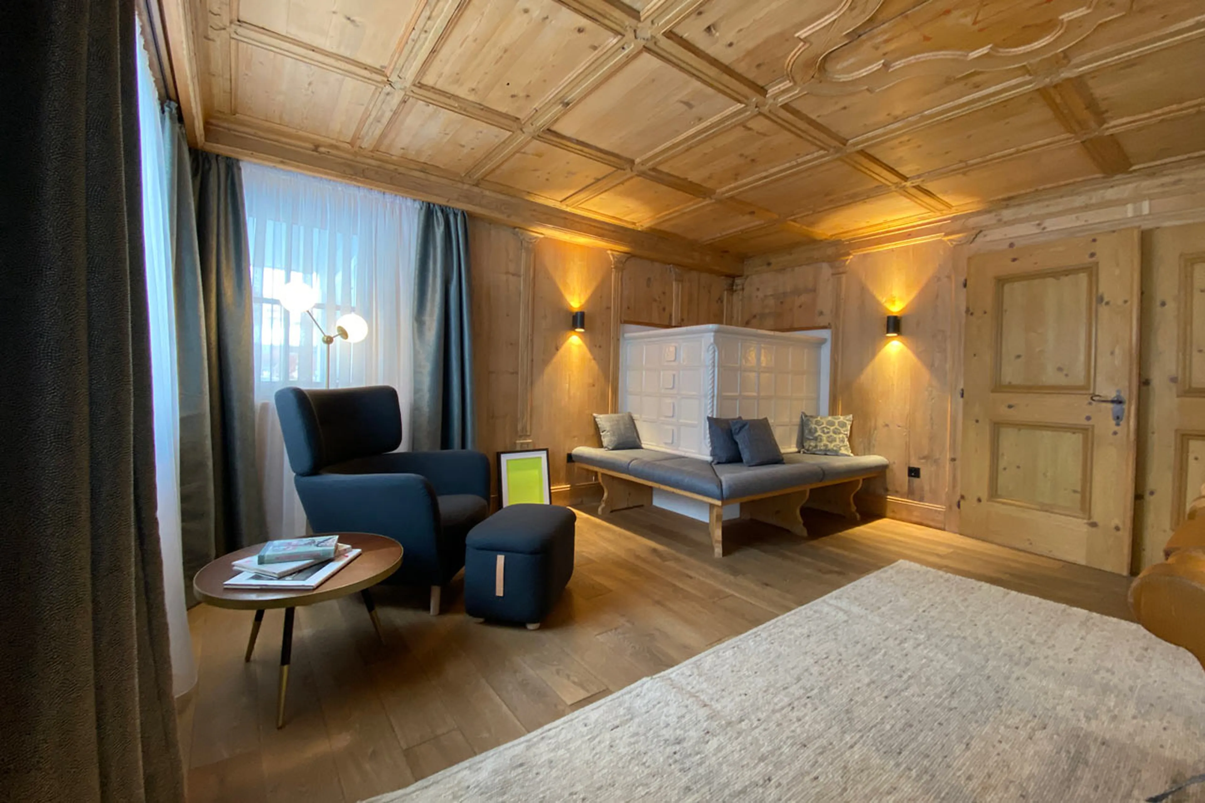 Dining area at Chalet Toda in Lech